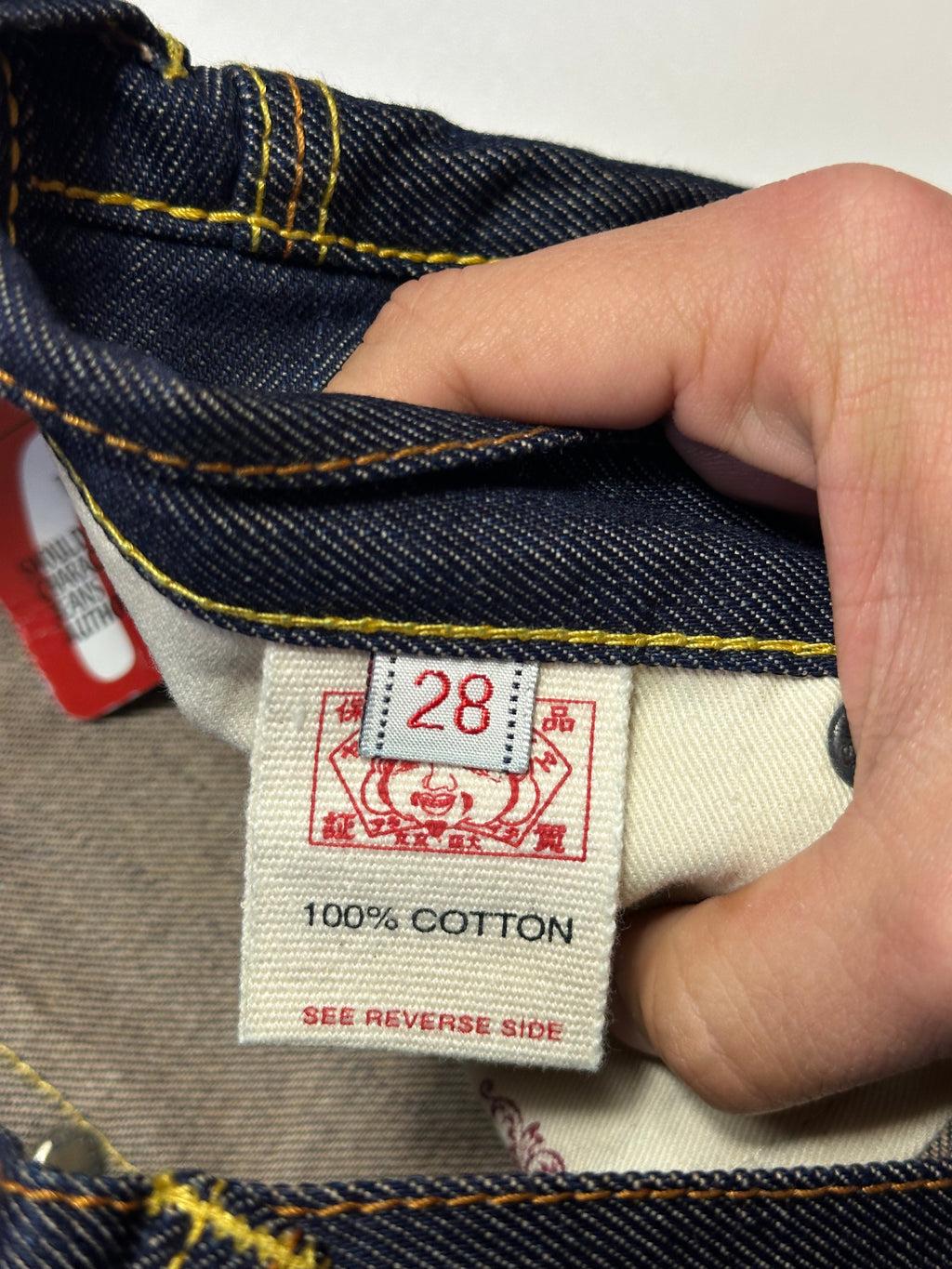 Vintage Evisu Embroidered Seagull Selvedge Jeans