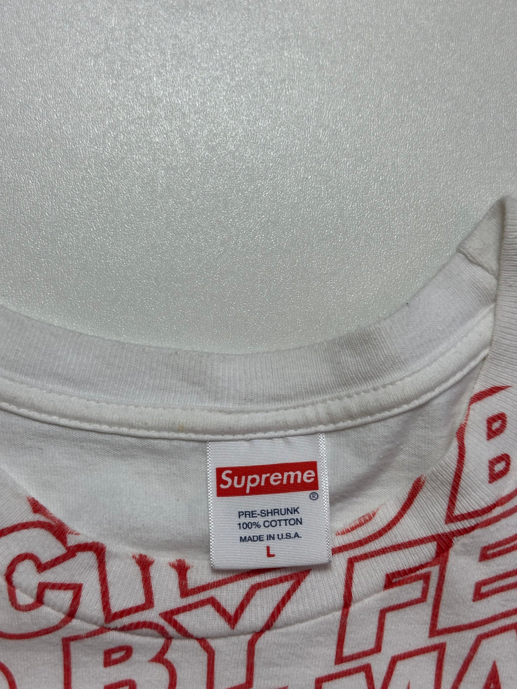 Supreme Metallic Logo Tee