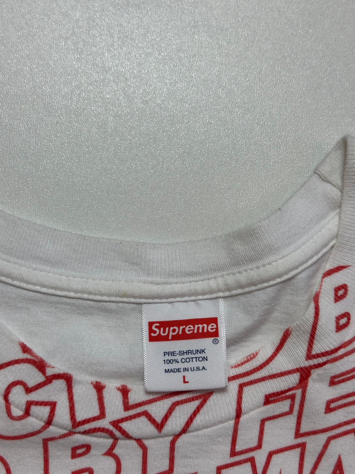 Supreme Metallic Logo Tee