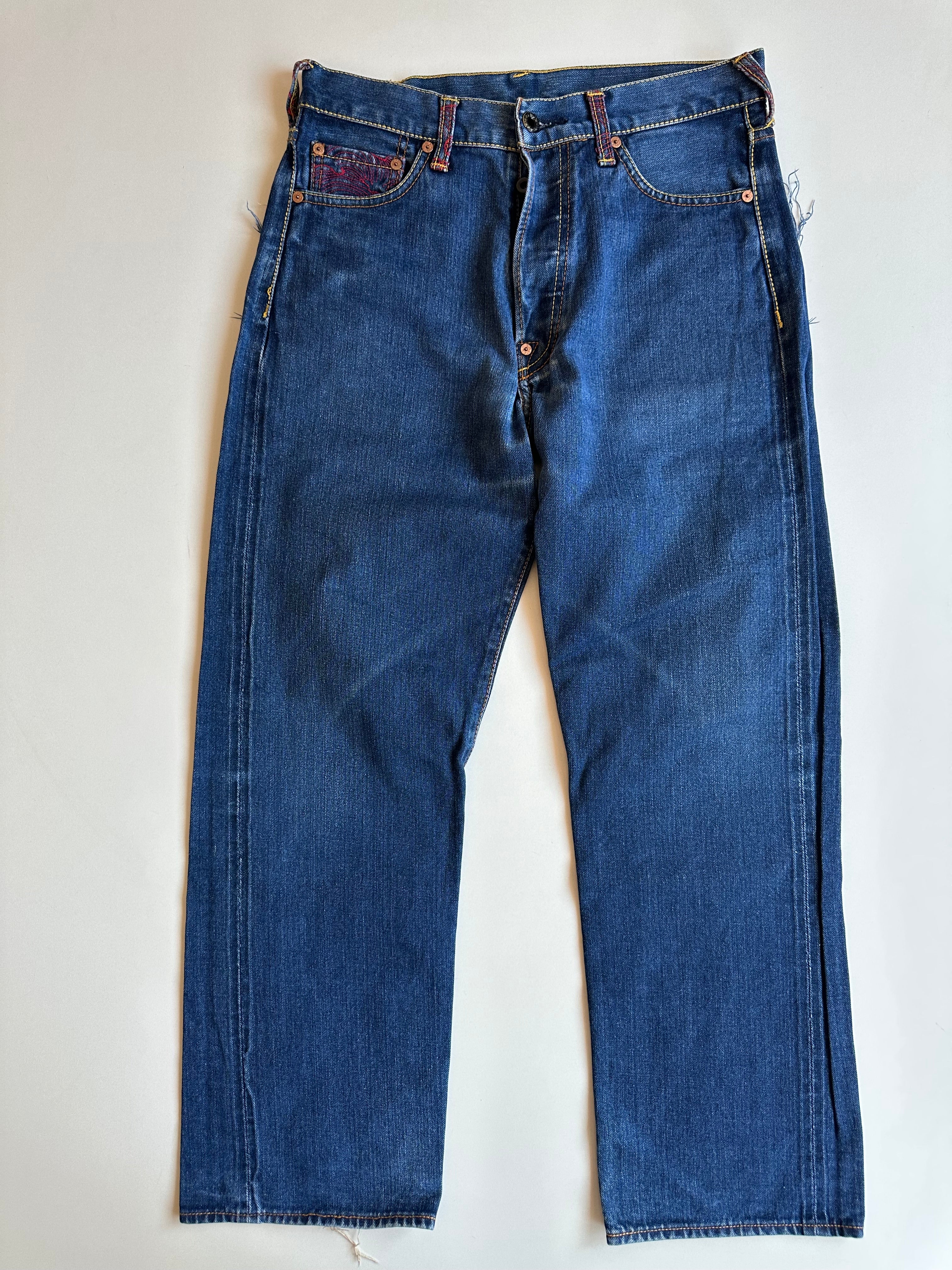 Vintage RMC Embroidered Jeans