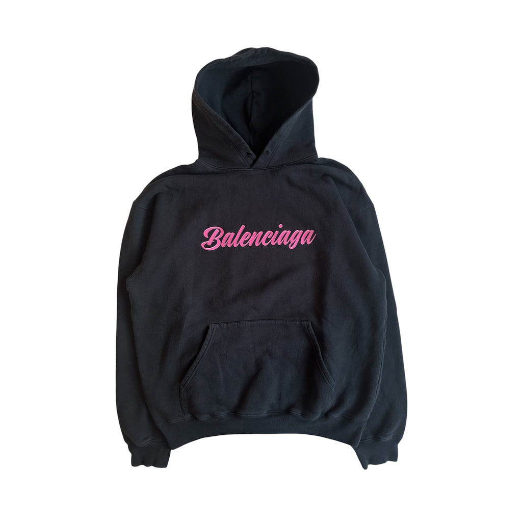 Balenciaga Gloss Logo Hoodie
