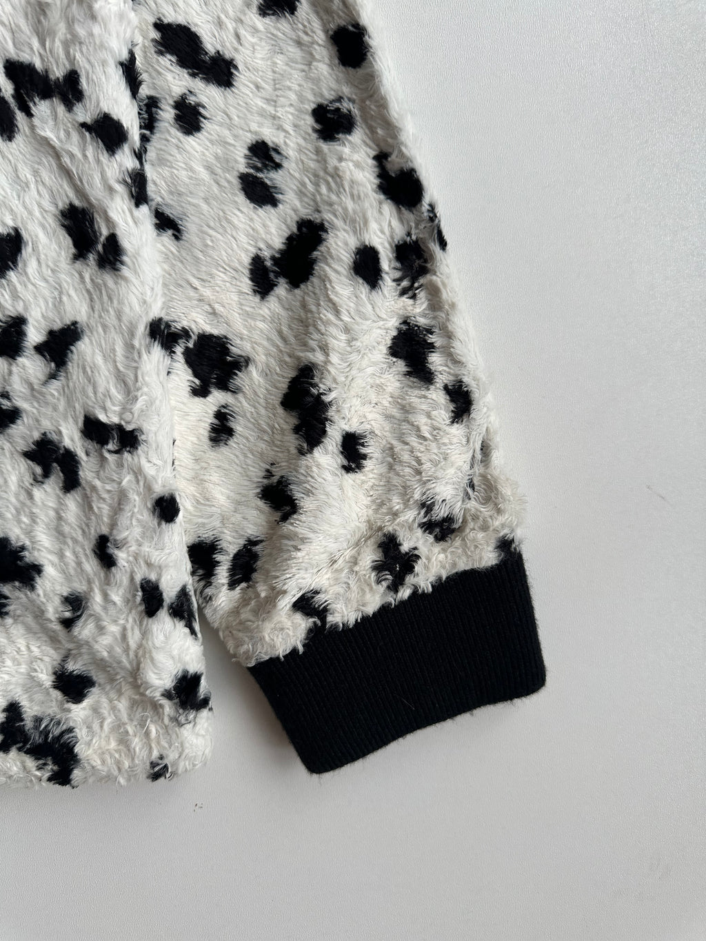 Supreme Fur Pullover Hoodie Dalmatian – SS14 - Size M