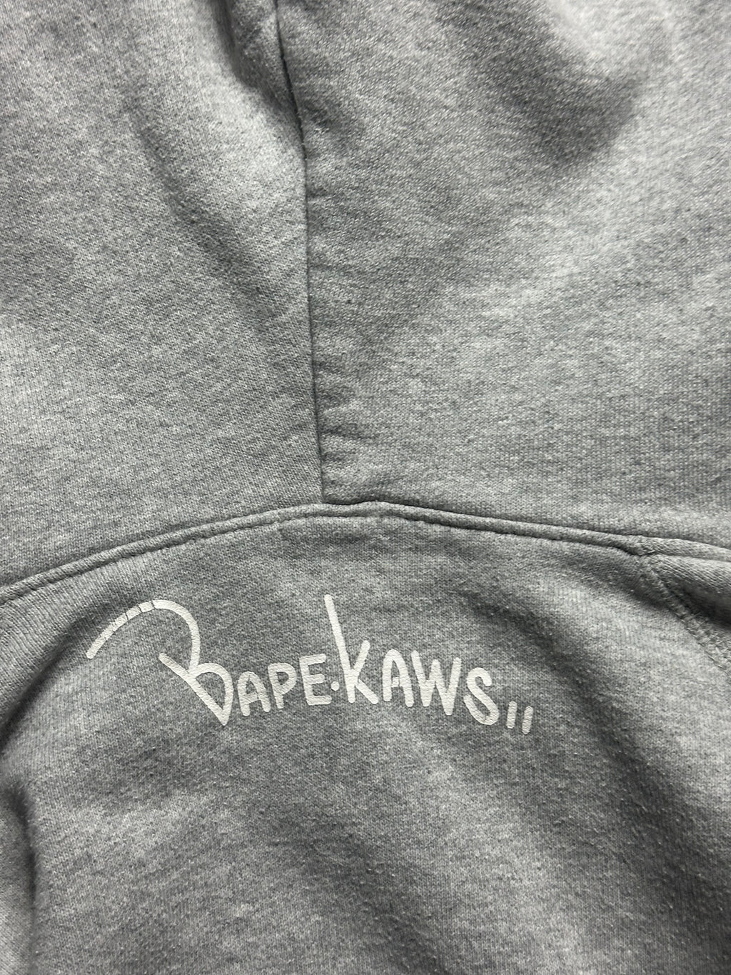 Vintage Bape x Kaws Zip Hoodie