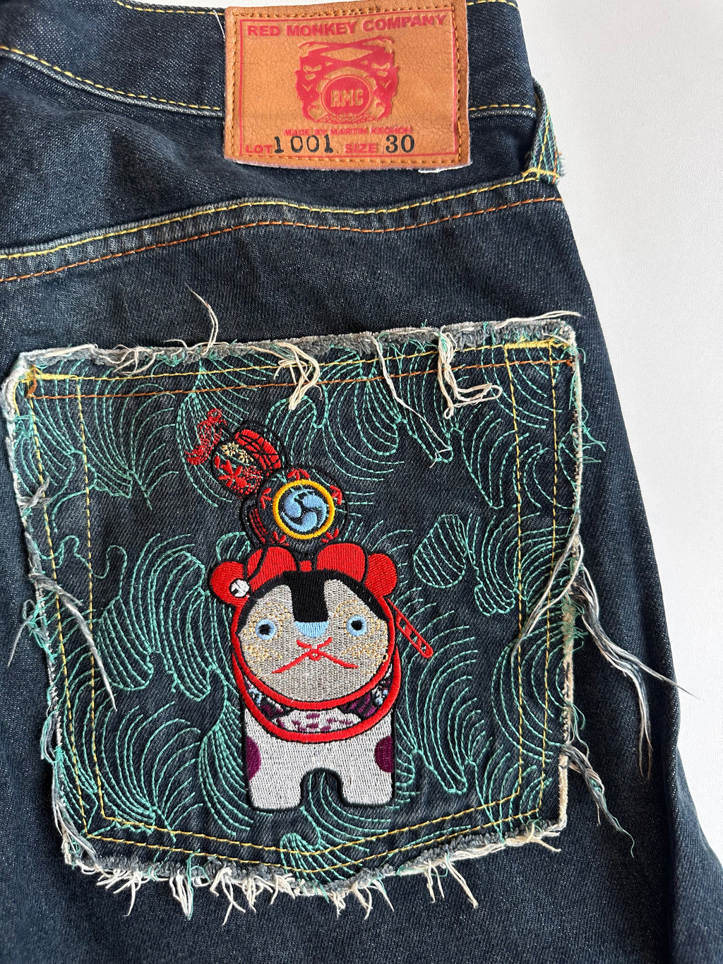 Vintage RMC Embroidered Jeans