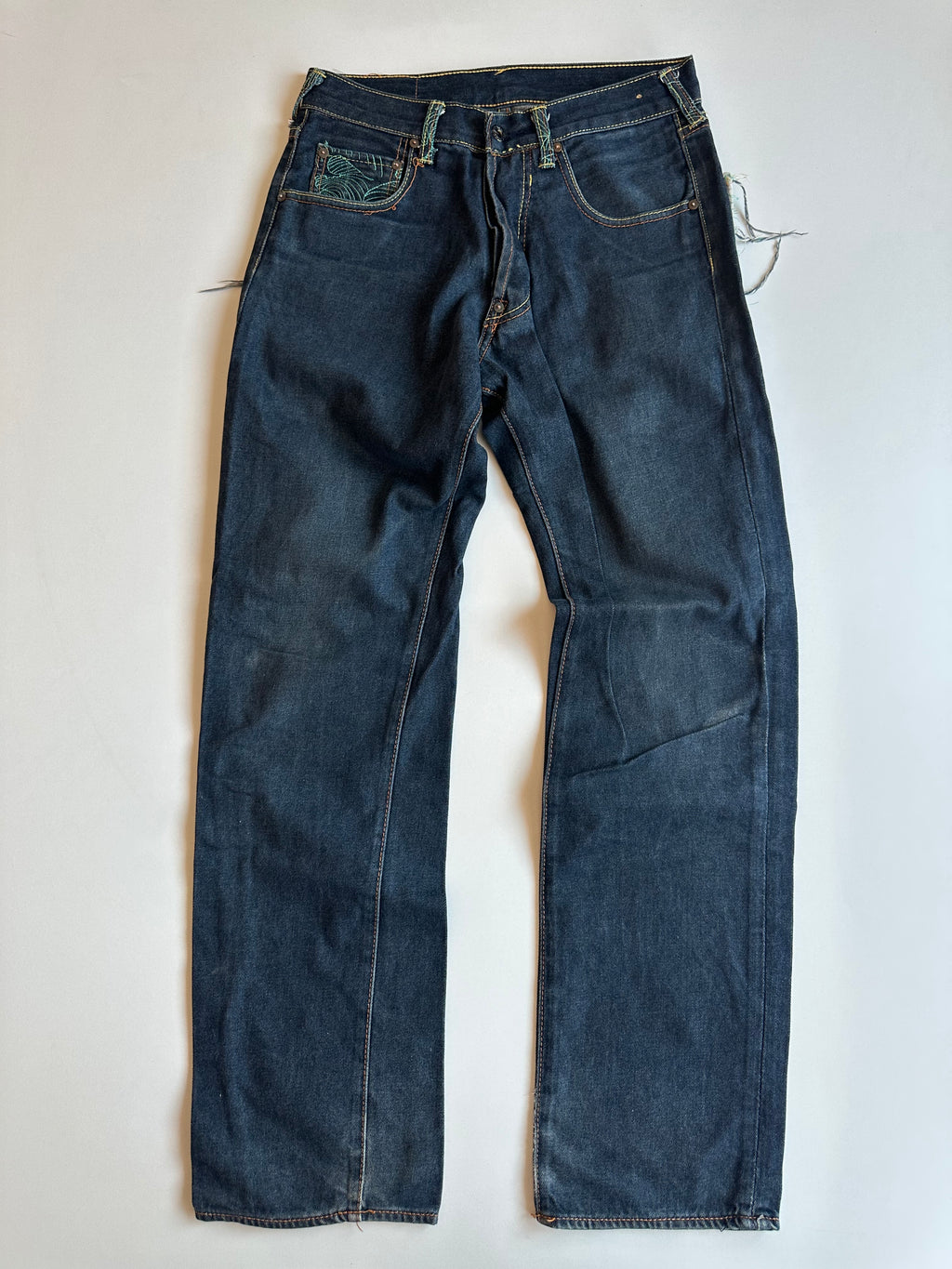 Vintage RMC Embroidered Jeans