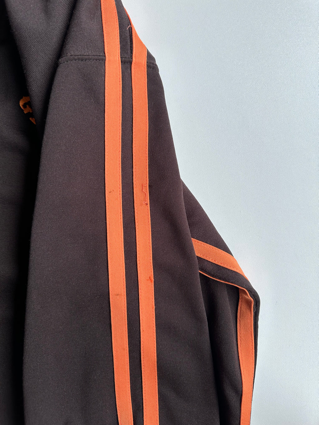Vintage Hysteric Glamour Logo Track Jacket Brown / Orange