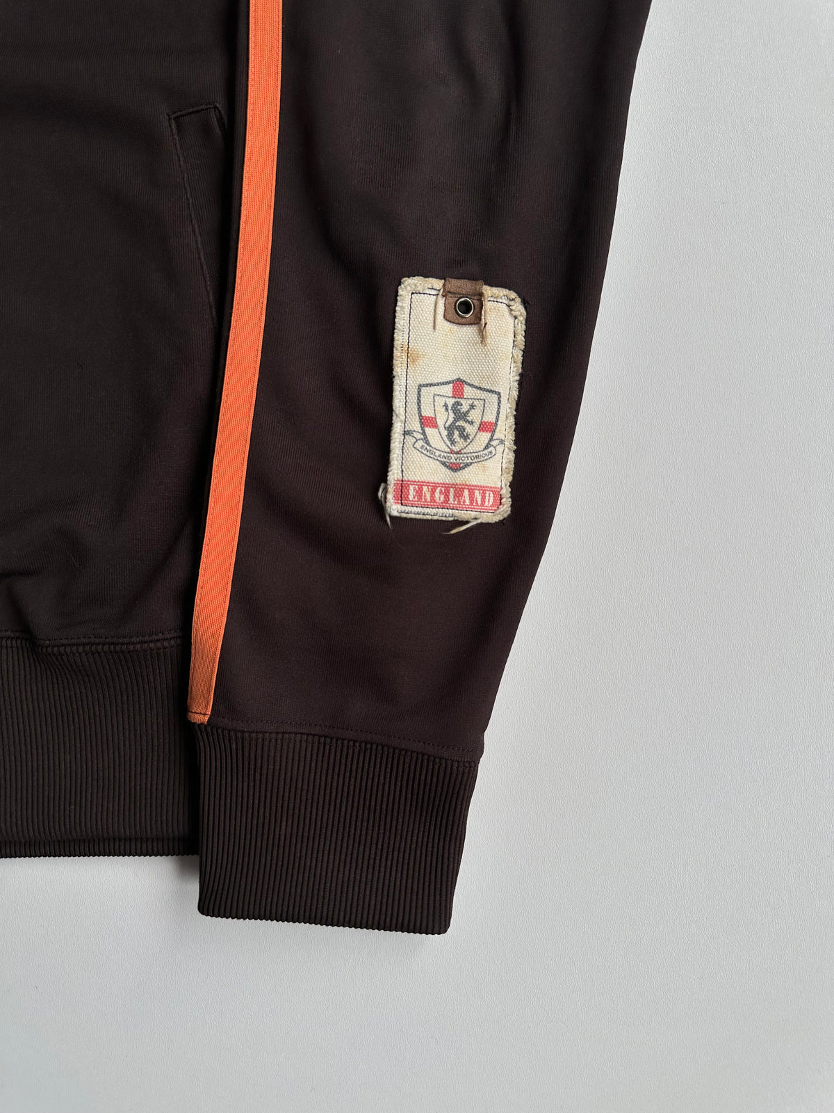 Vintage Hysteric Glamour Logo Track Jacket Brown / Orange