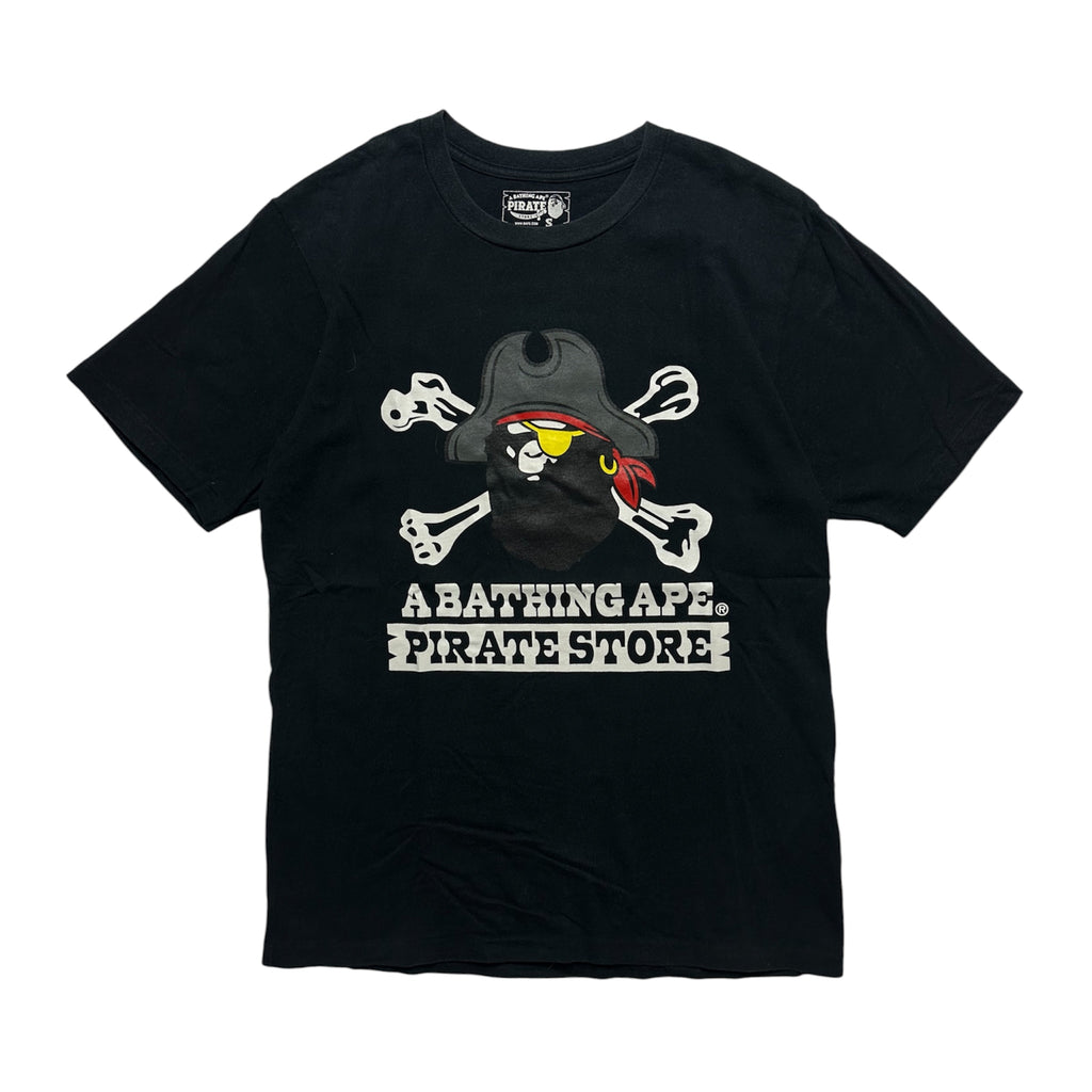 BAPE Ape Pirate Tee Black – Size S