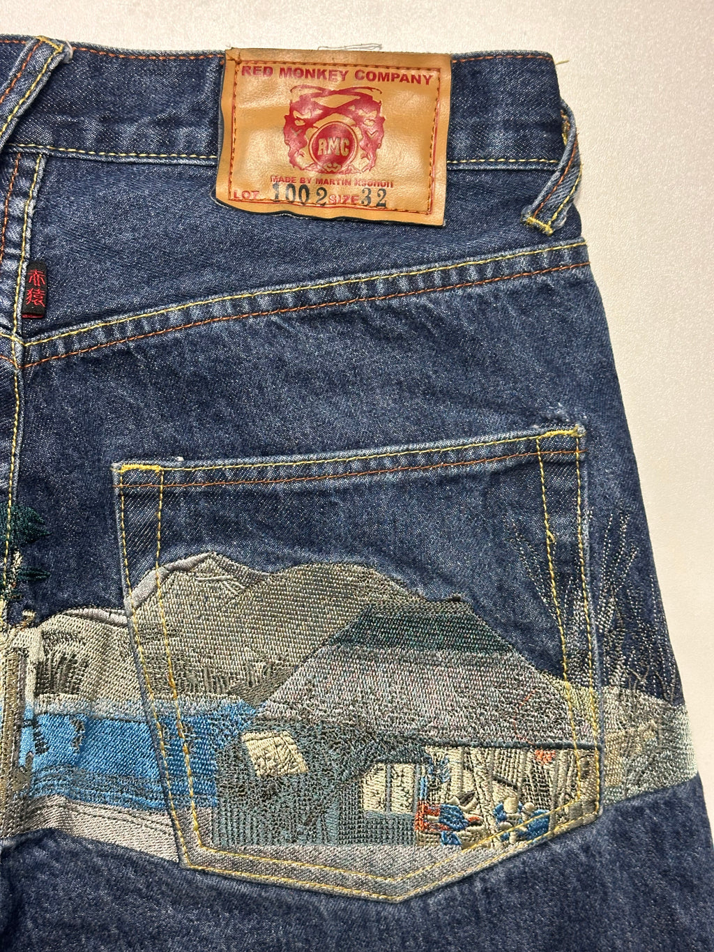 Vintage RMC Embroidered Jeans