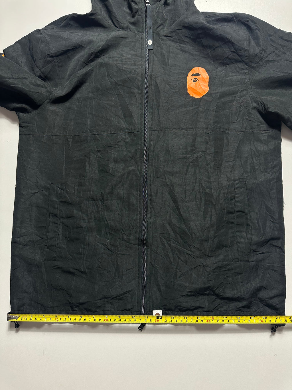 Bape Light Jacket Black/Orange - Size L
