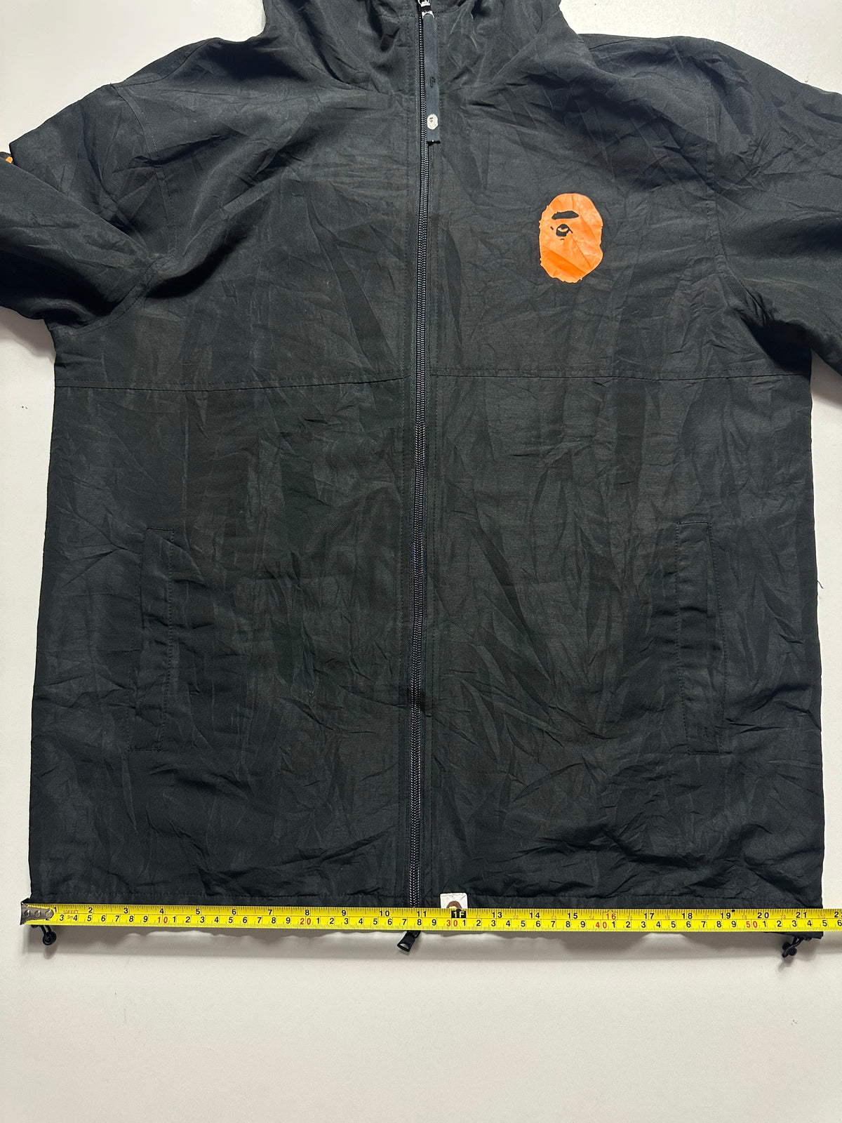 Bape Light Jacket Black/Orange - Size L