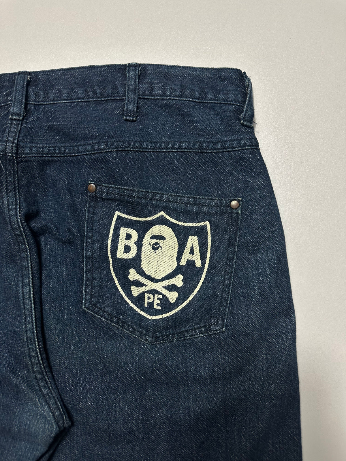Vintage Bape Pirate Store Jeans