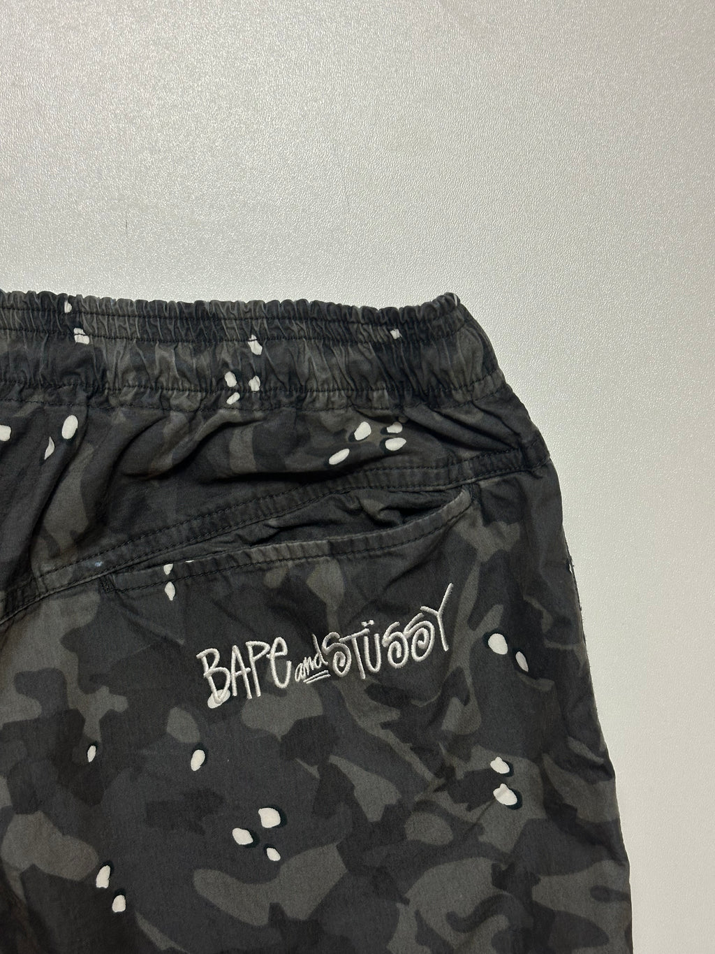 Vintage Bape x Stussy Pants