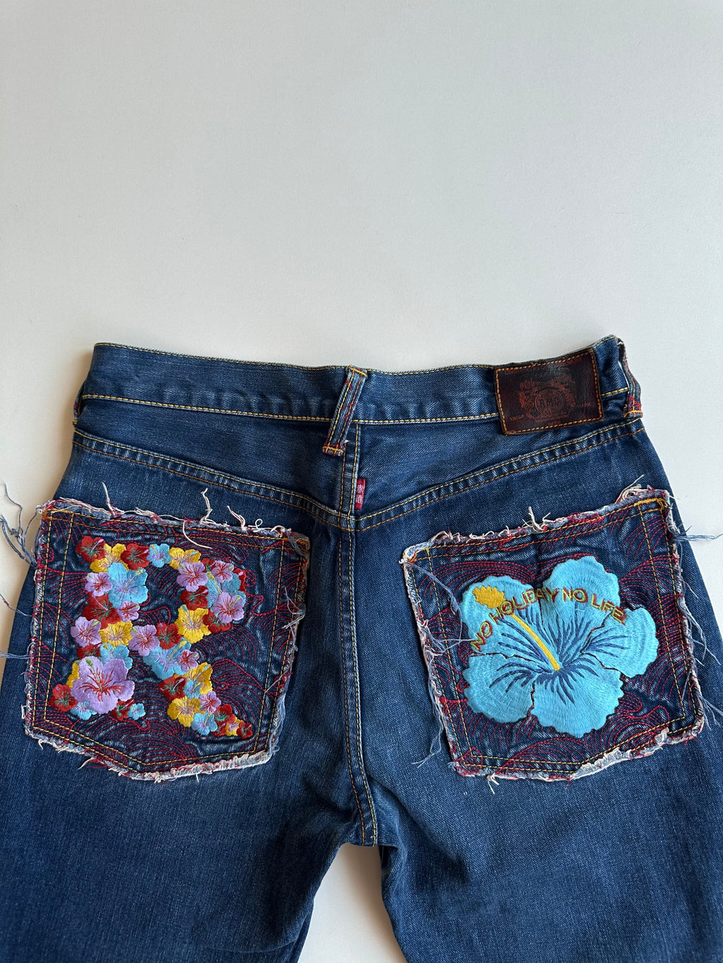 Vintage RMC Embroidered Jeans