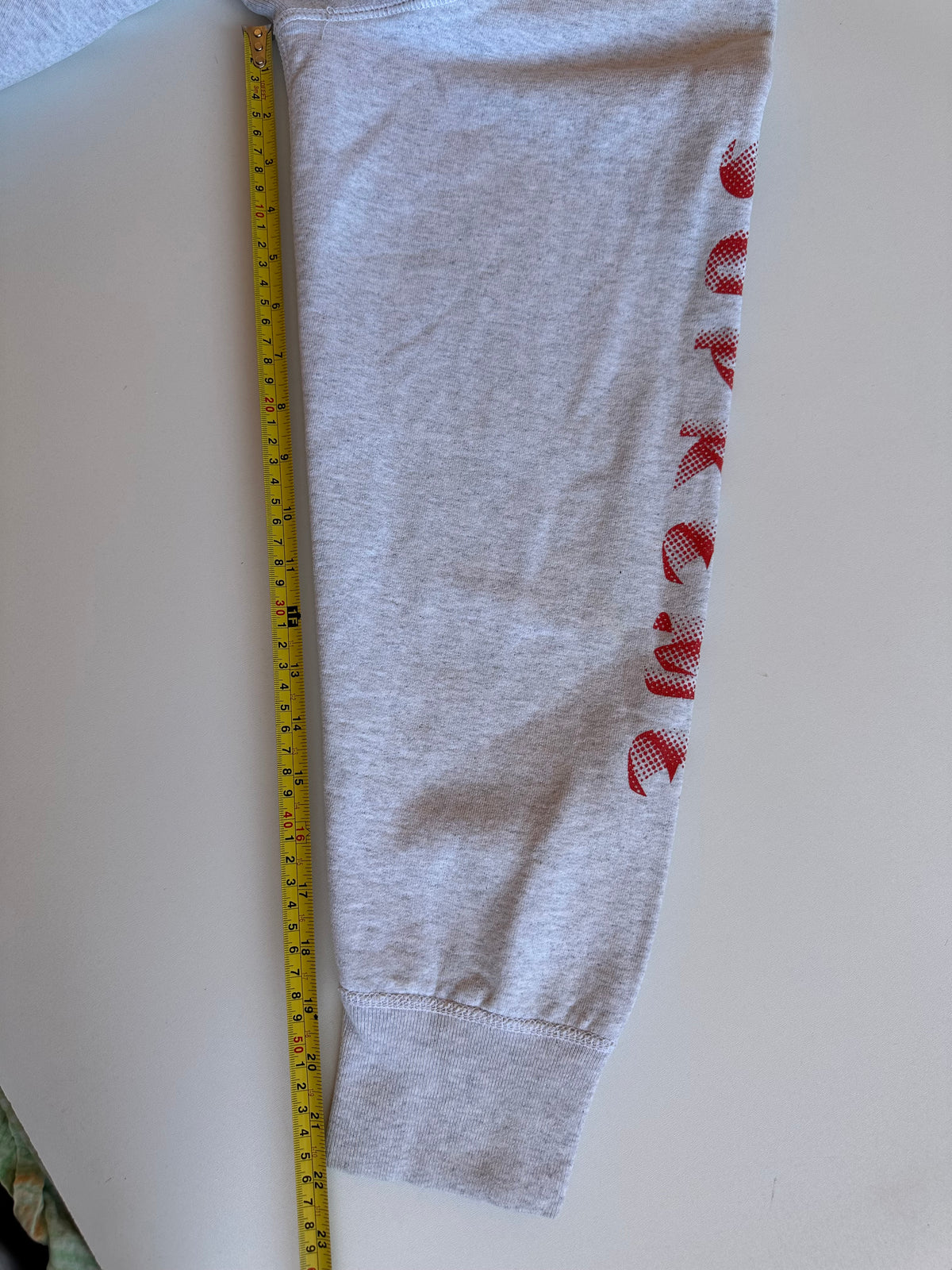 Supreme Gradient Sleeve Hooded Sweatshirt Ash Grey – FW18