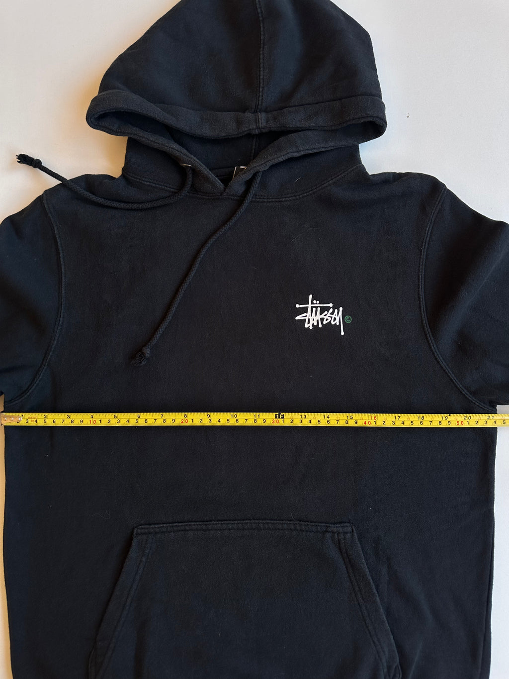 Stussy Basic Logo Zip Hoodie Black
