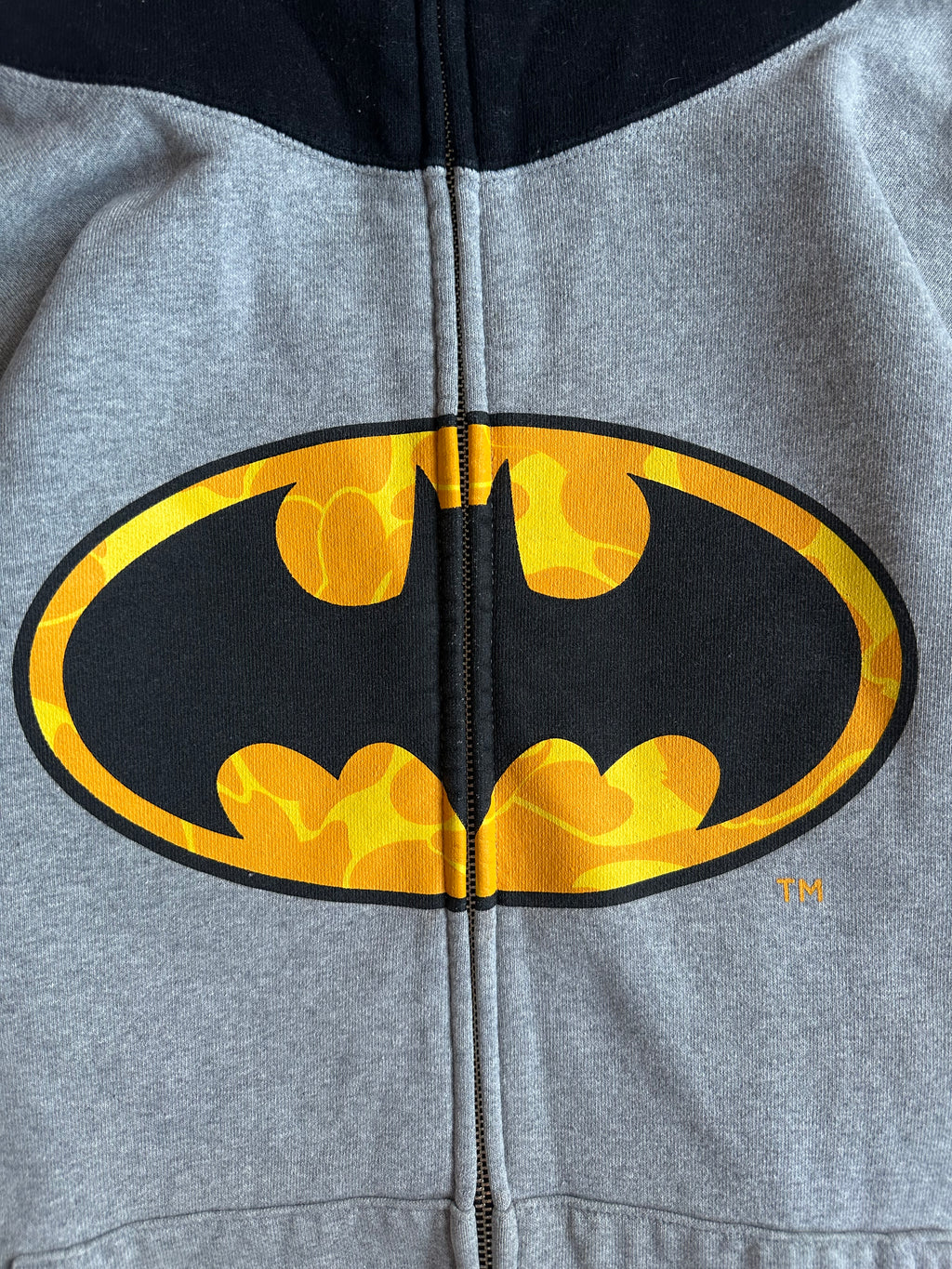 BAPE x DC Batman Full Zip Hoodie Grey – SS19