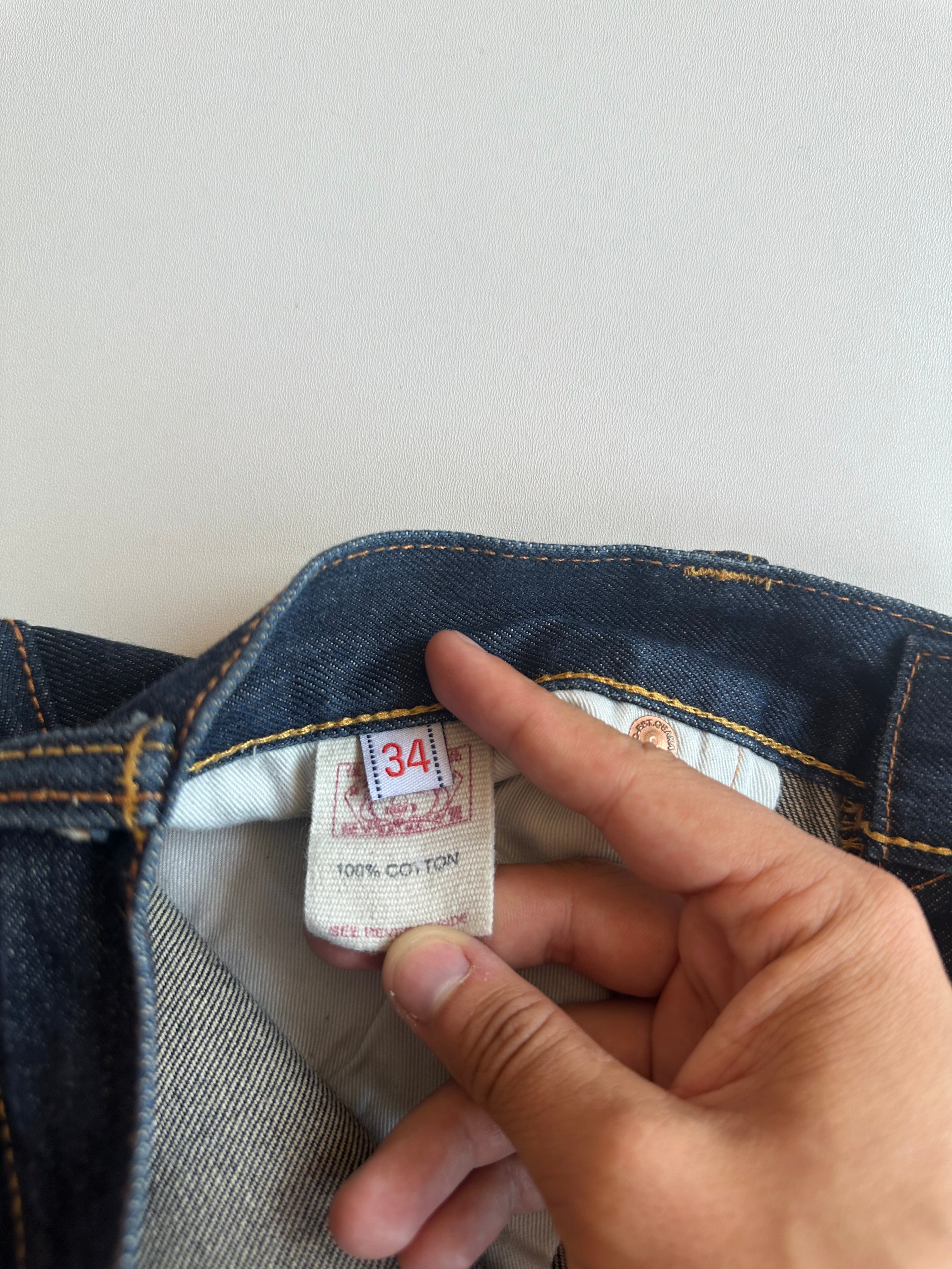 Vintage Evisu Big Daicock Slevedge Jeans