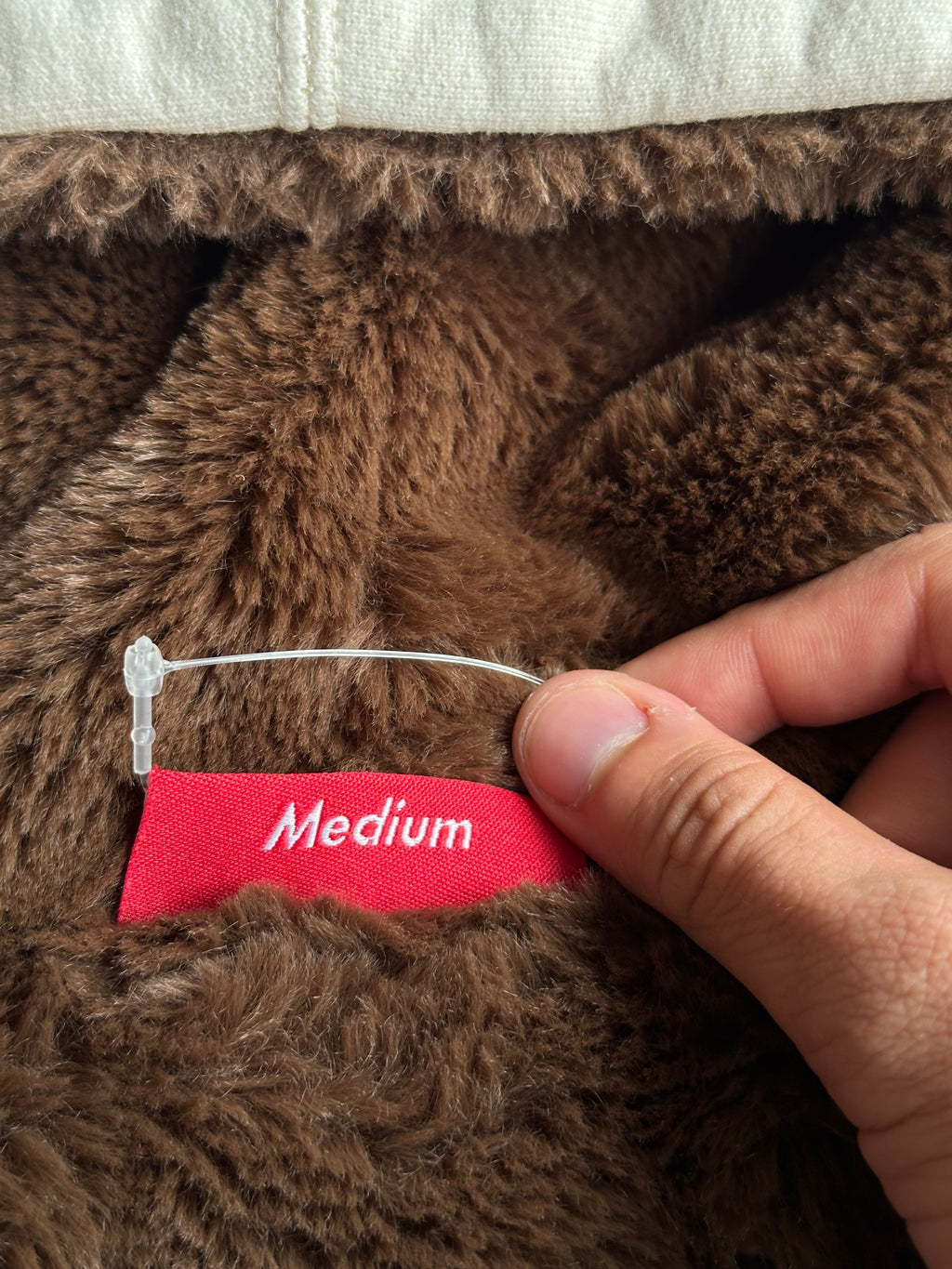 Supreme Faux Fur Zip Up Hoodie