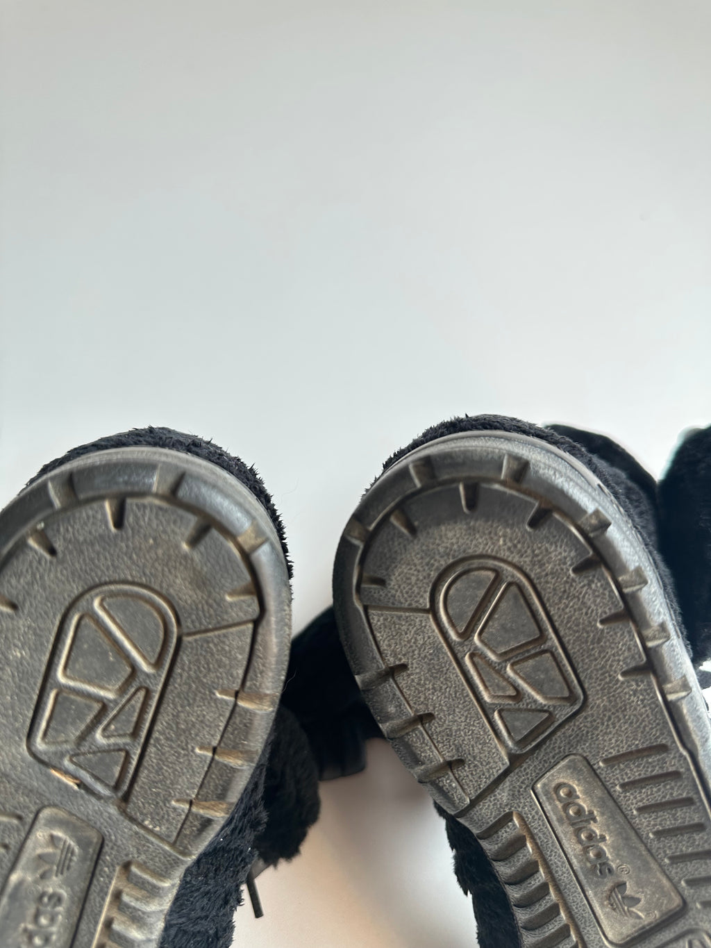 Vintage Adidas x Jeremy Scott Gorilla Fur Sneakers