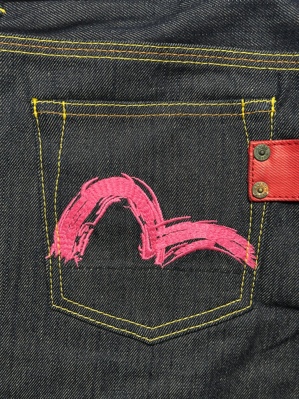 Vintage Evisu Embroidered Seagull Selvedge Jeans