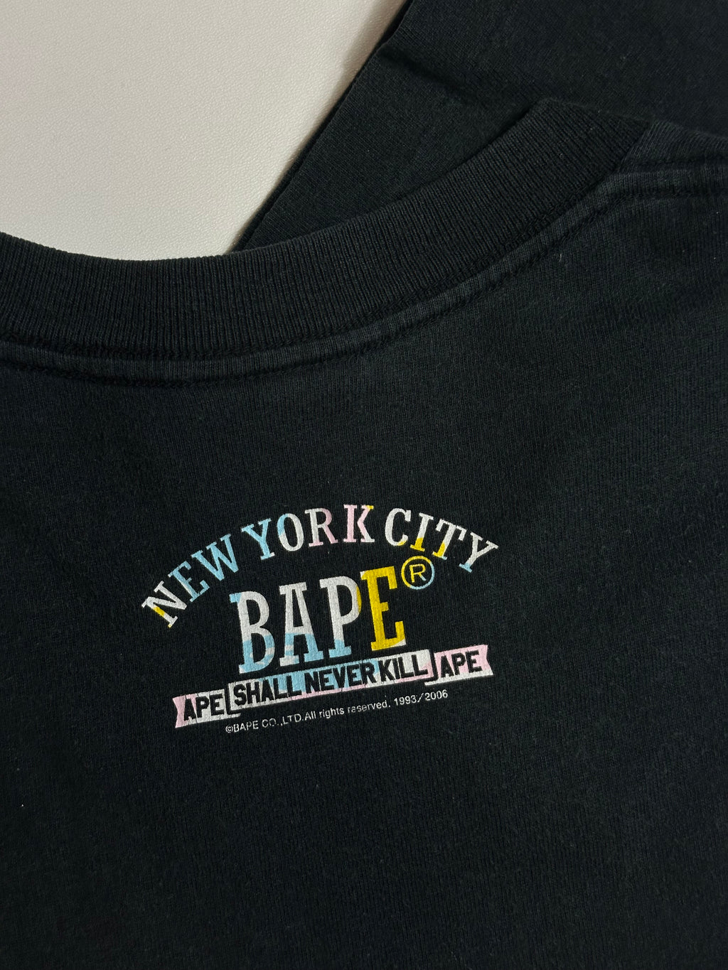 Vintage Bape NYC Exclusive Tee
