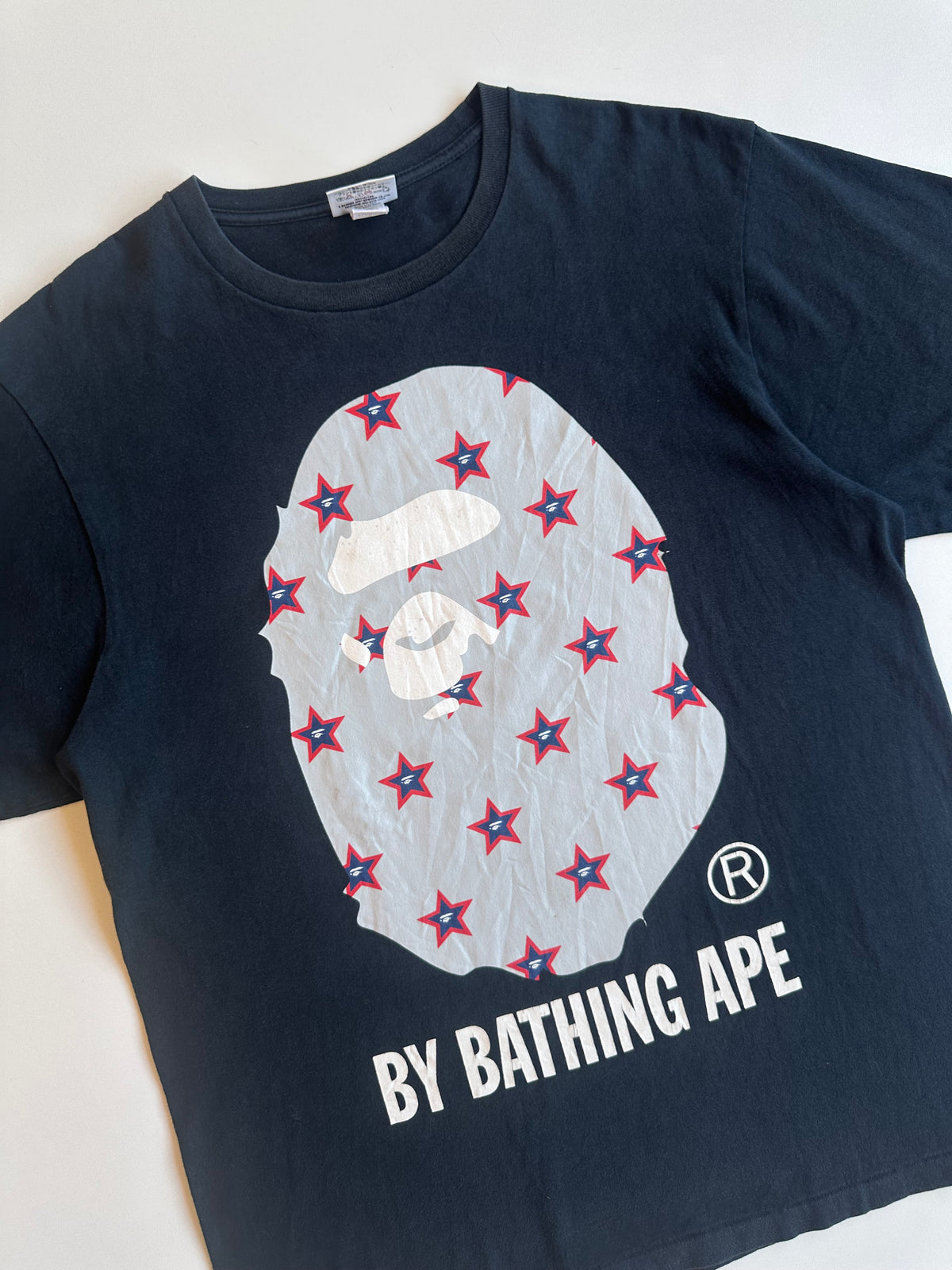 Vintage Bape Ape Head Star Tee
