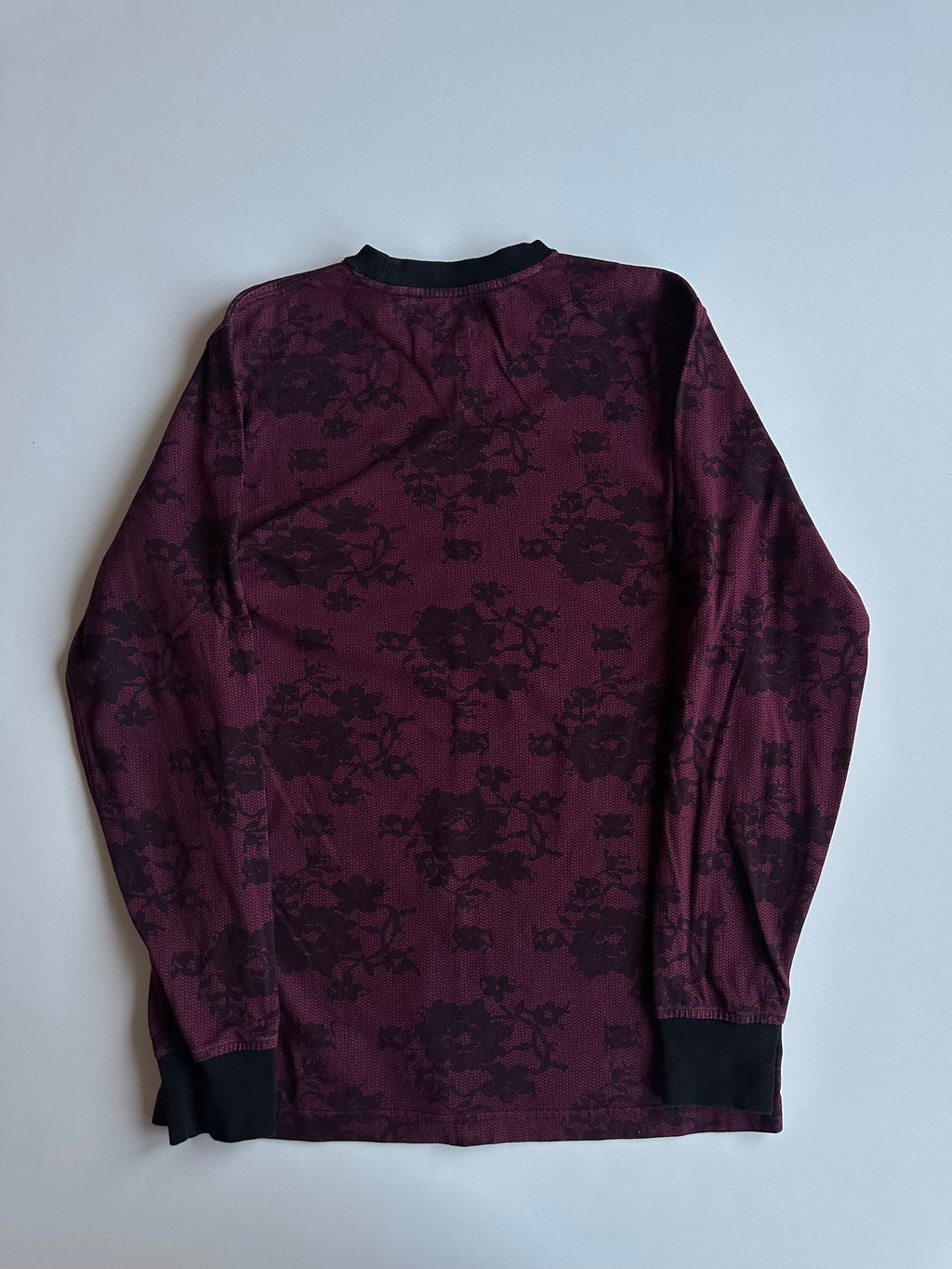 Supreme Lace L/S Top Burgundy / Black – SS17