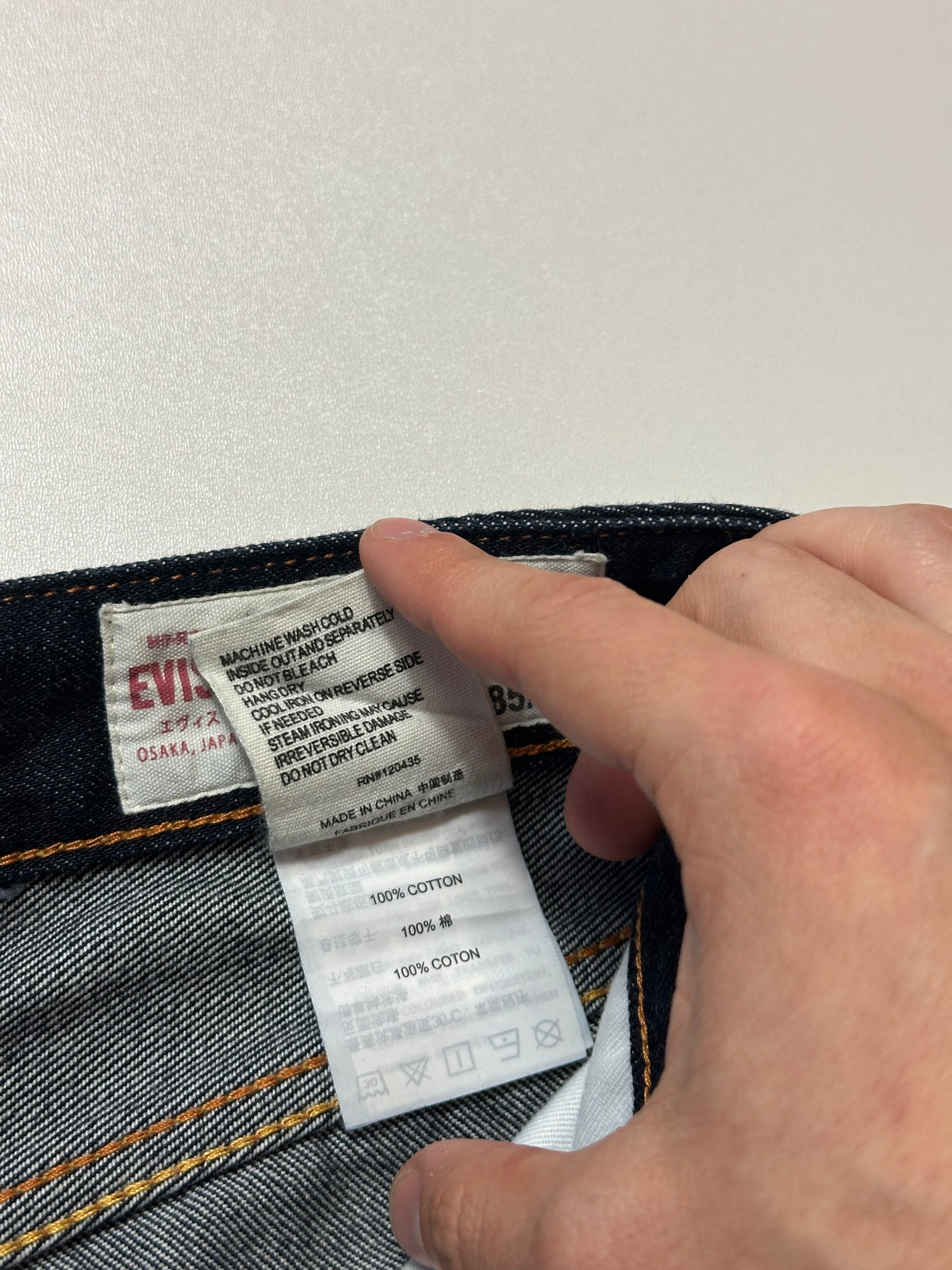 Vintage Evisu Jorts