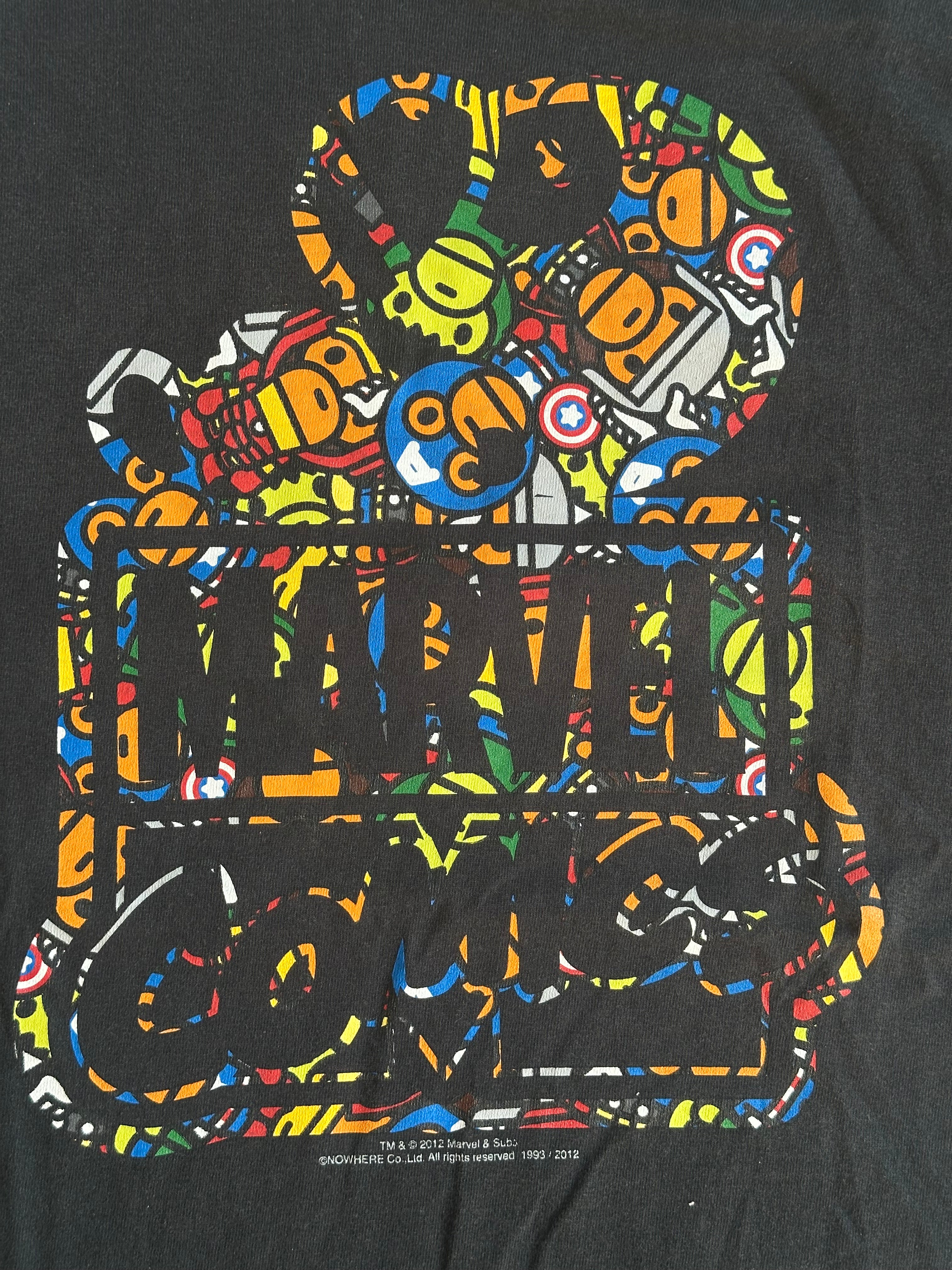 Bape x Marvel Comics Tee