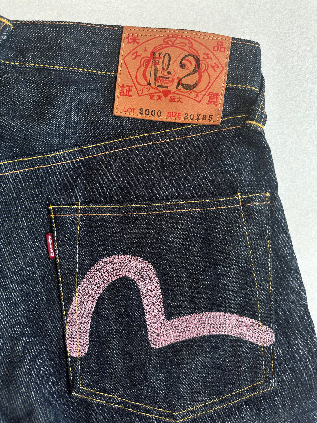 Vintage Evisu Slevedge Yamane Seagull Jeans