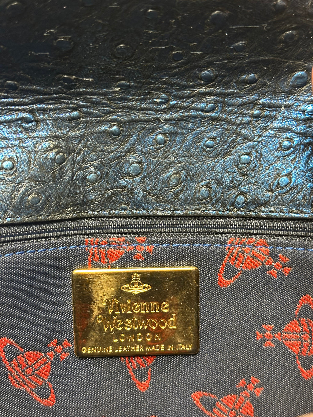 Vintage Vivienne Westwood Patent Leather Shoulder Bag