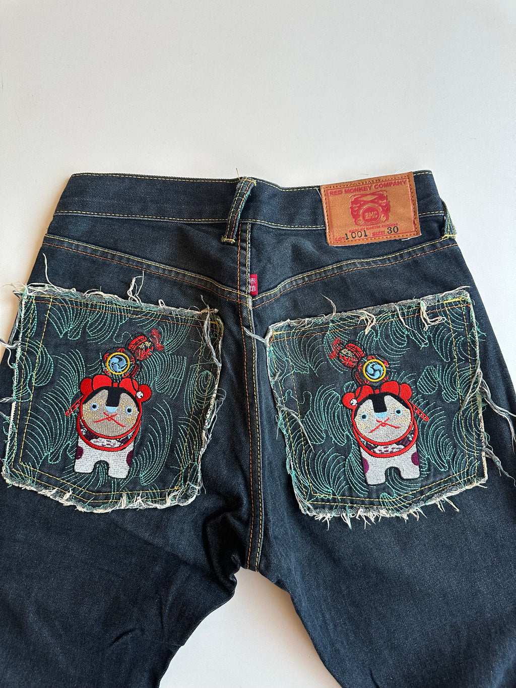 Vintage RMC Embroidered Jeans