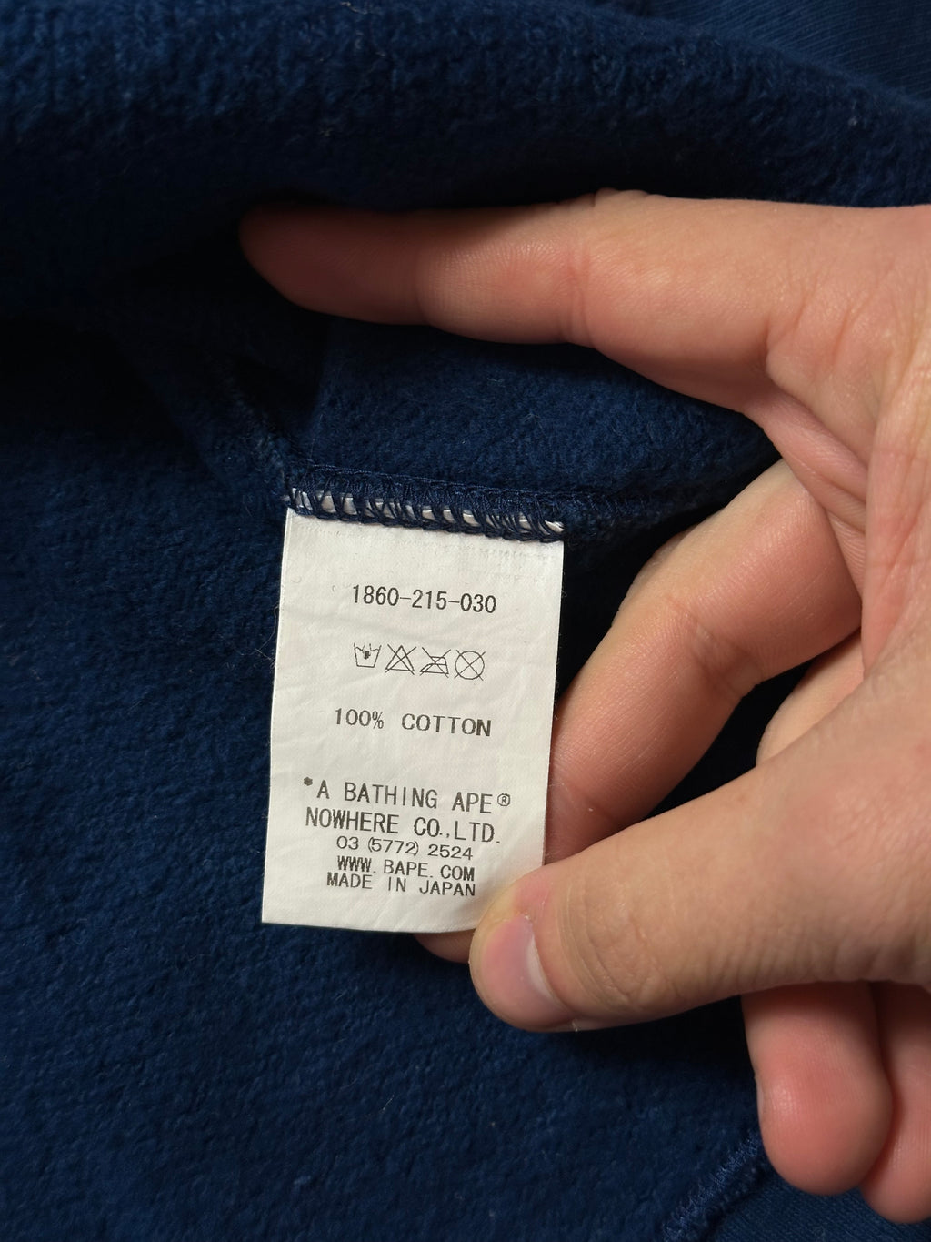 Vintage Bape Zip Hoodie