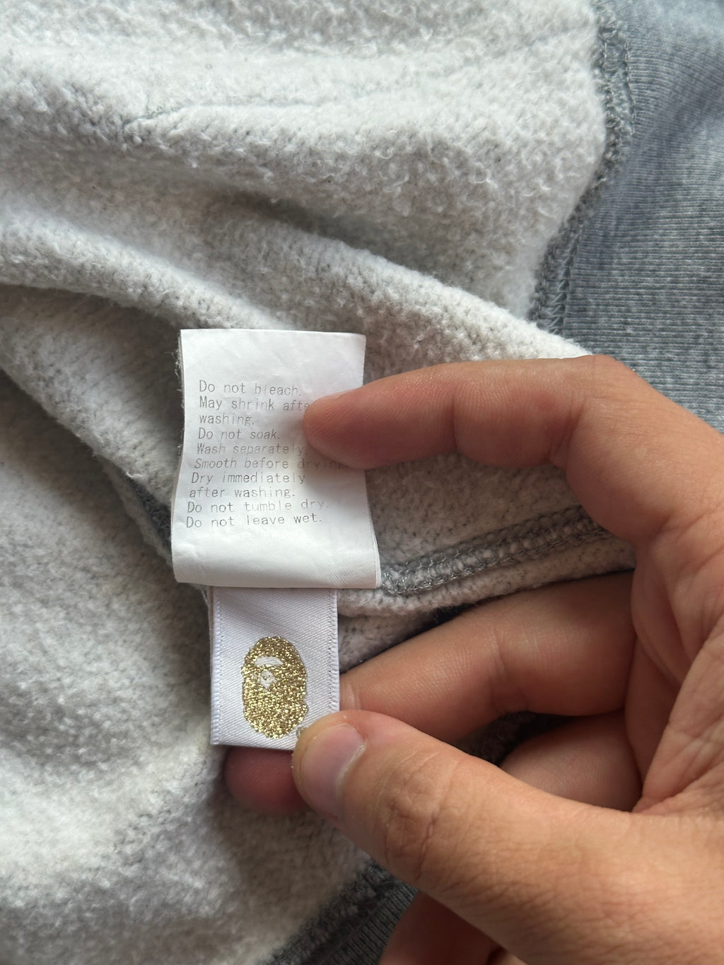 Vintage Bape Zip Hoodie