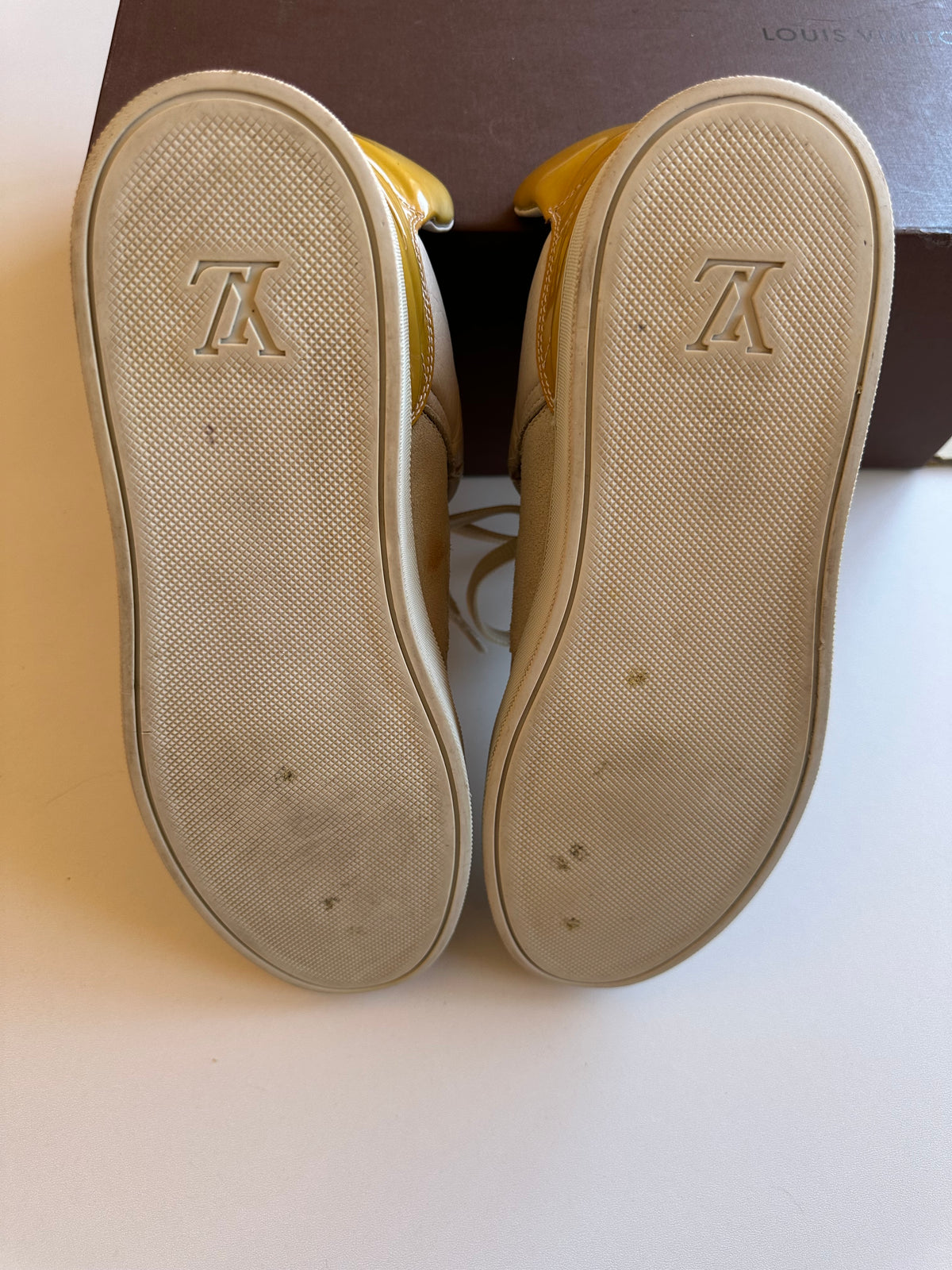 Louis Vuitton x Kanye West “Don” Cream Sneakers