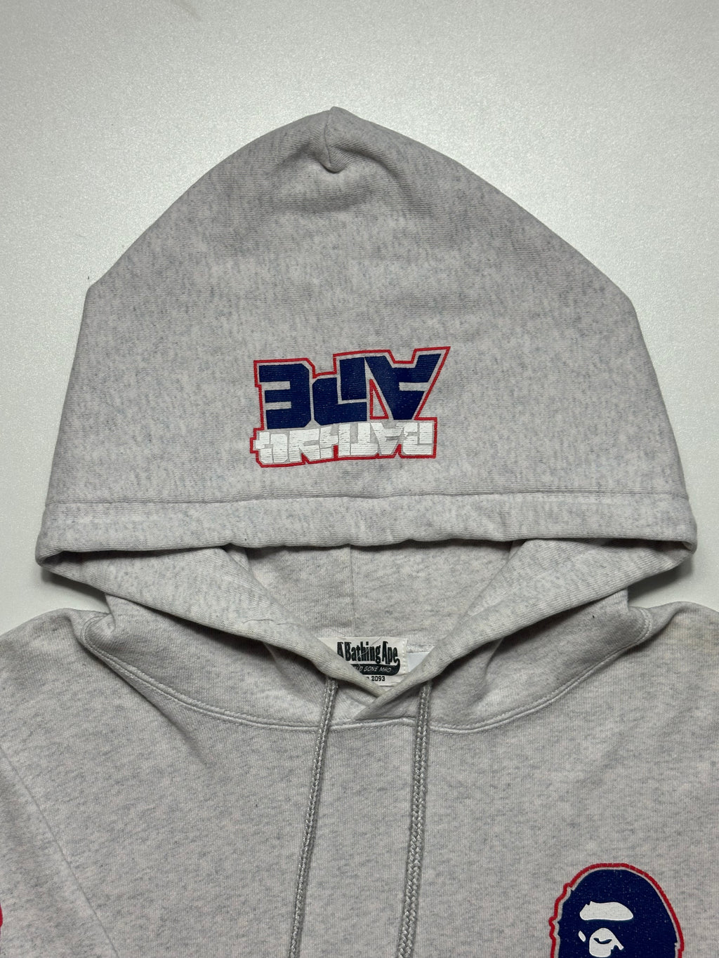 Vintage Bape Ape Head Logo Hoodie