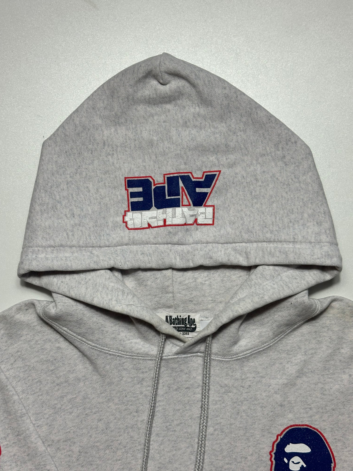 Vintage Bape Ape Head Logo Hoodie