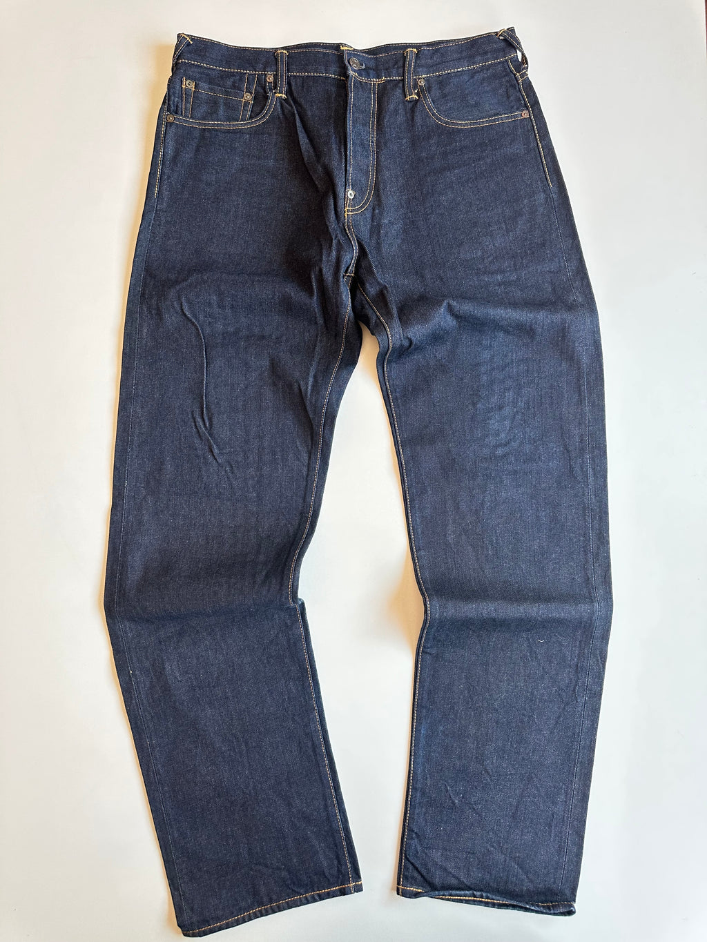 Vintage Evisu Embroidered Big Daicock Selvedge Jeans