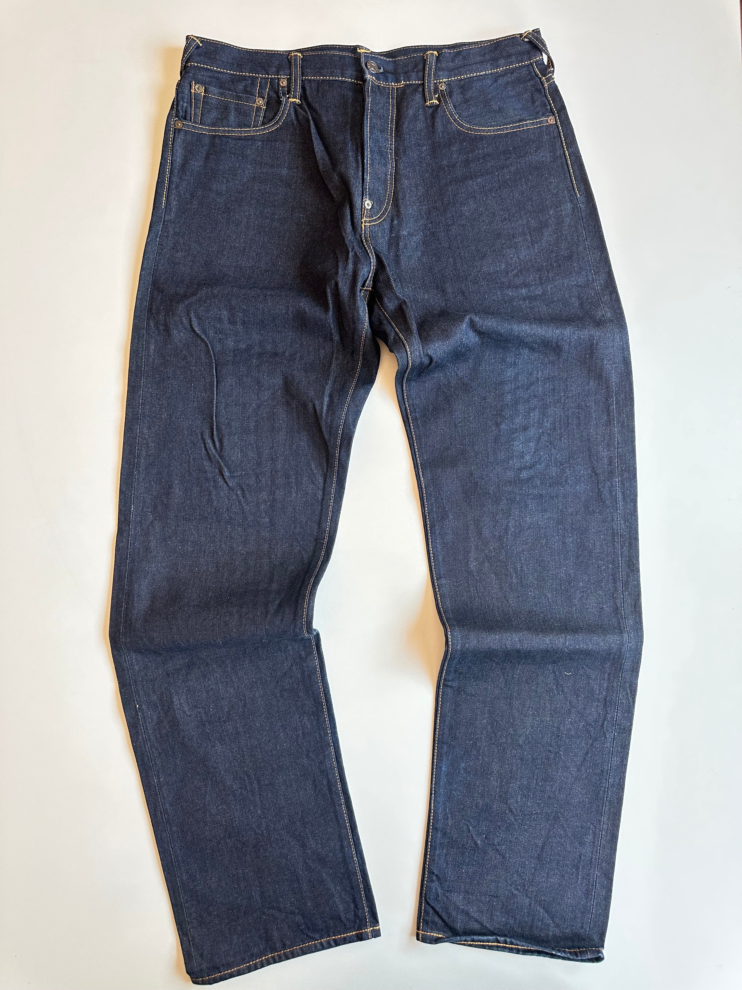 Vintage Evisu Embroidered Big Daicock Selvedge Jeans