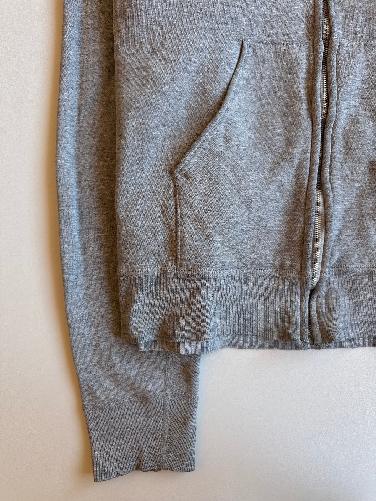 Supreme Arc Logo Zip Up Hoodie Heather Grey – 2001