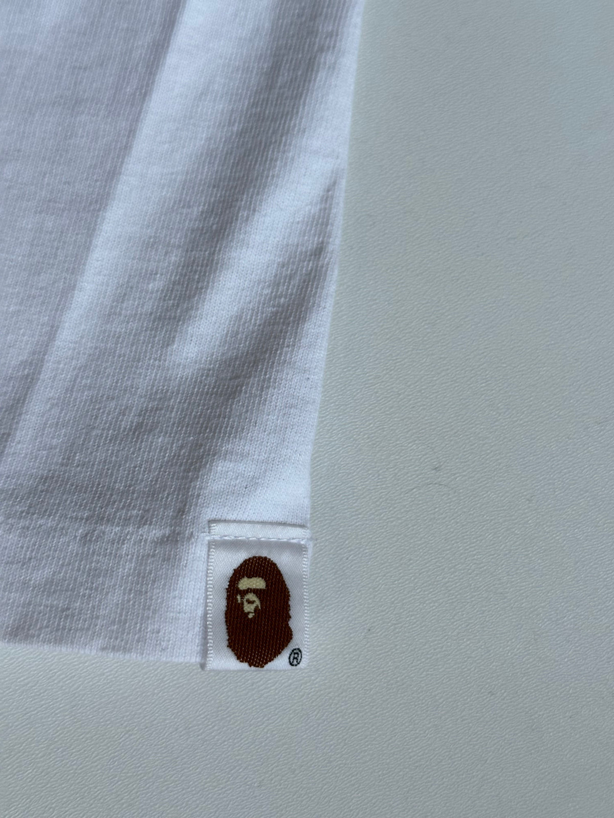 BAPE x JAM HOME MADE Ape Head T-Shirt White / Silver