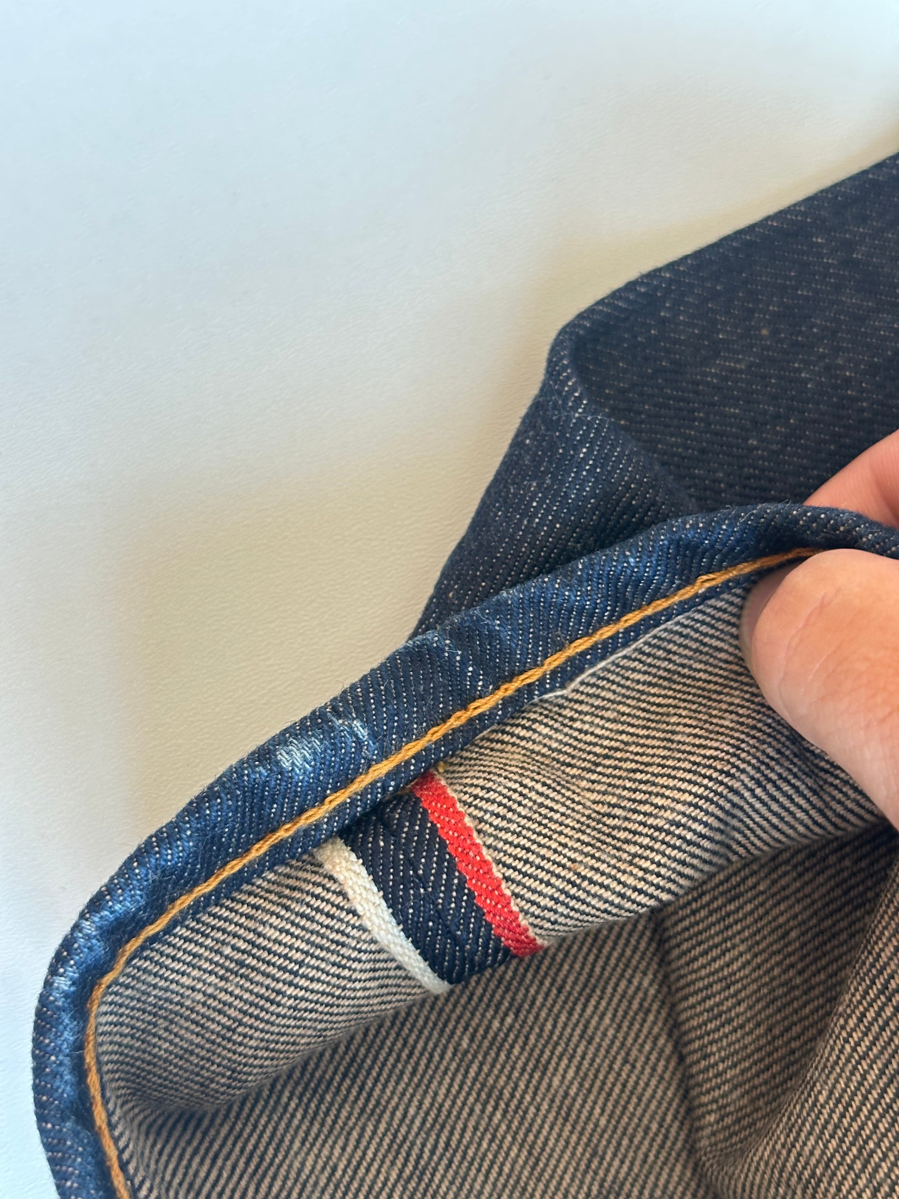 Vintage Evisu Embroidered Big Daicock Selvedge Jeans