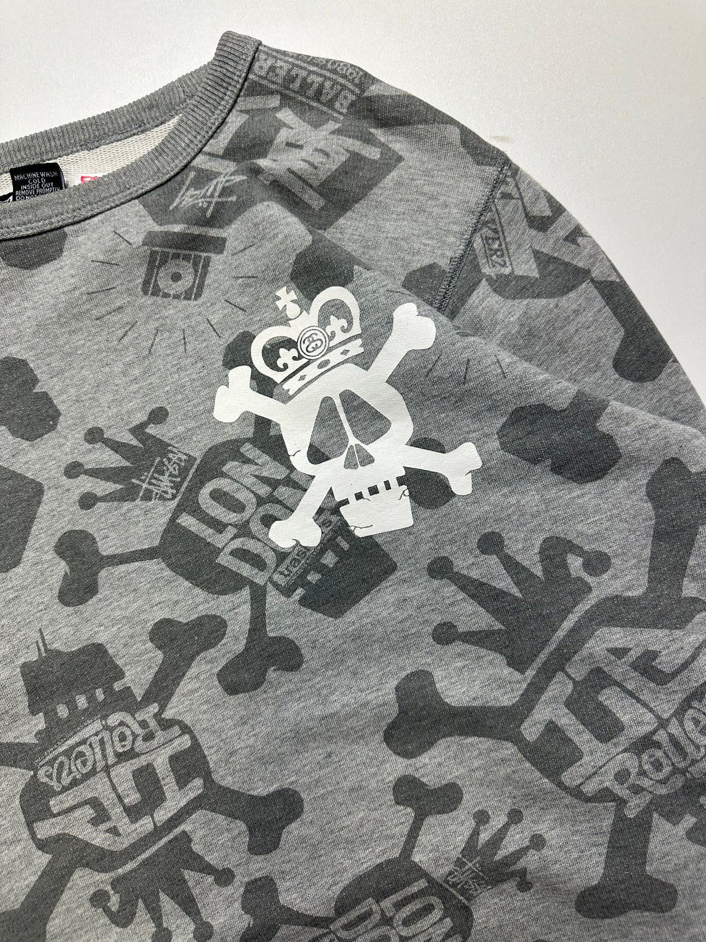 Vintage Stussy AOP Crewneck
