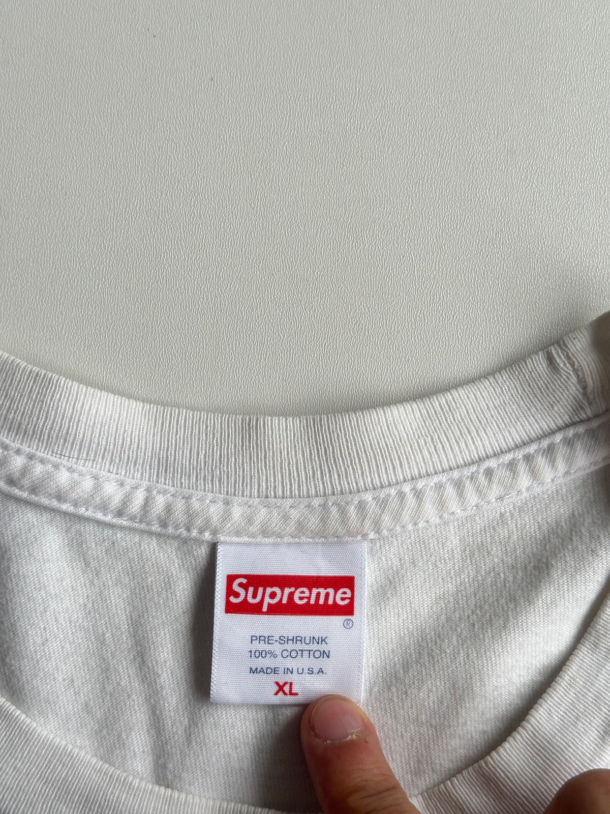 Supreme HNIC Tee White – SS21