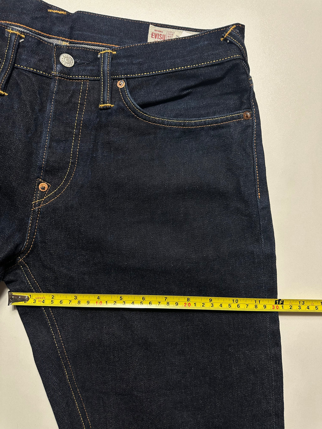 Vintage Evisu Embroidered Big Daicock Selvedge Jeans