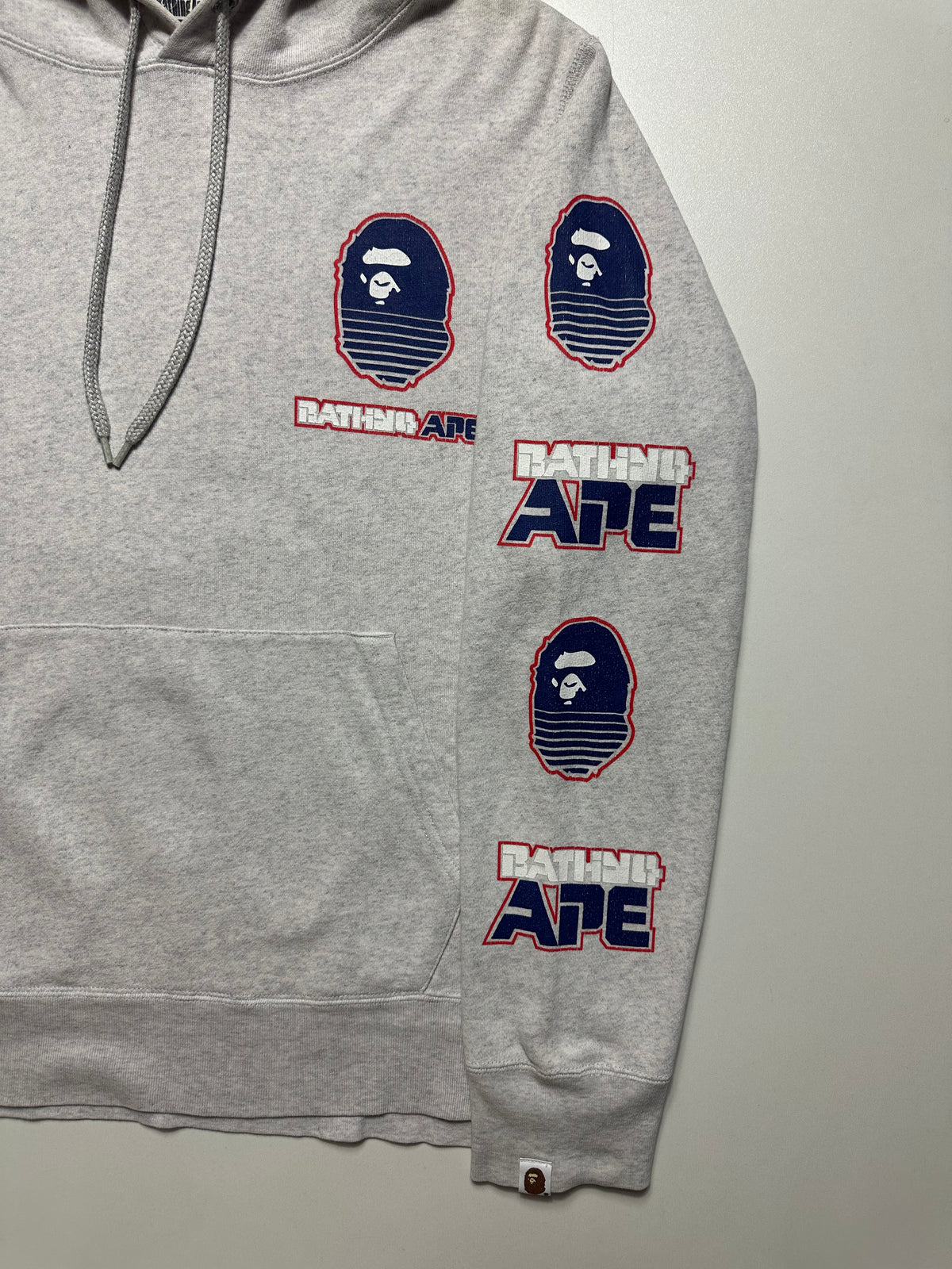 Vintage Bape Ape Head Logo Hoodie