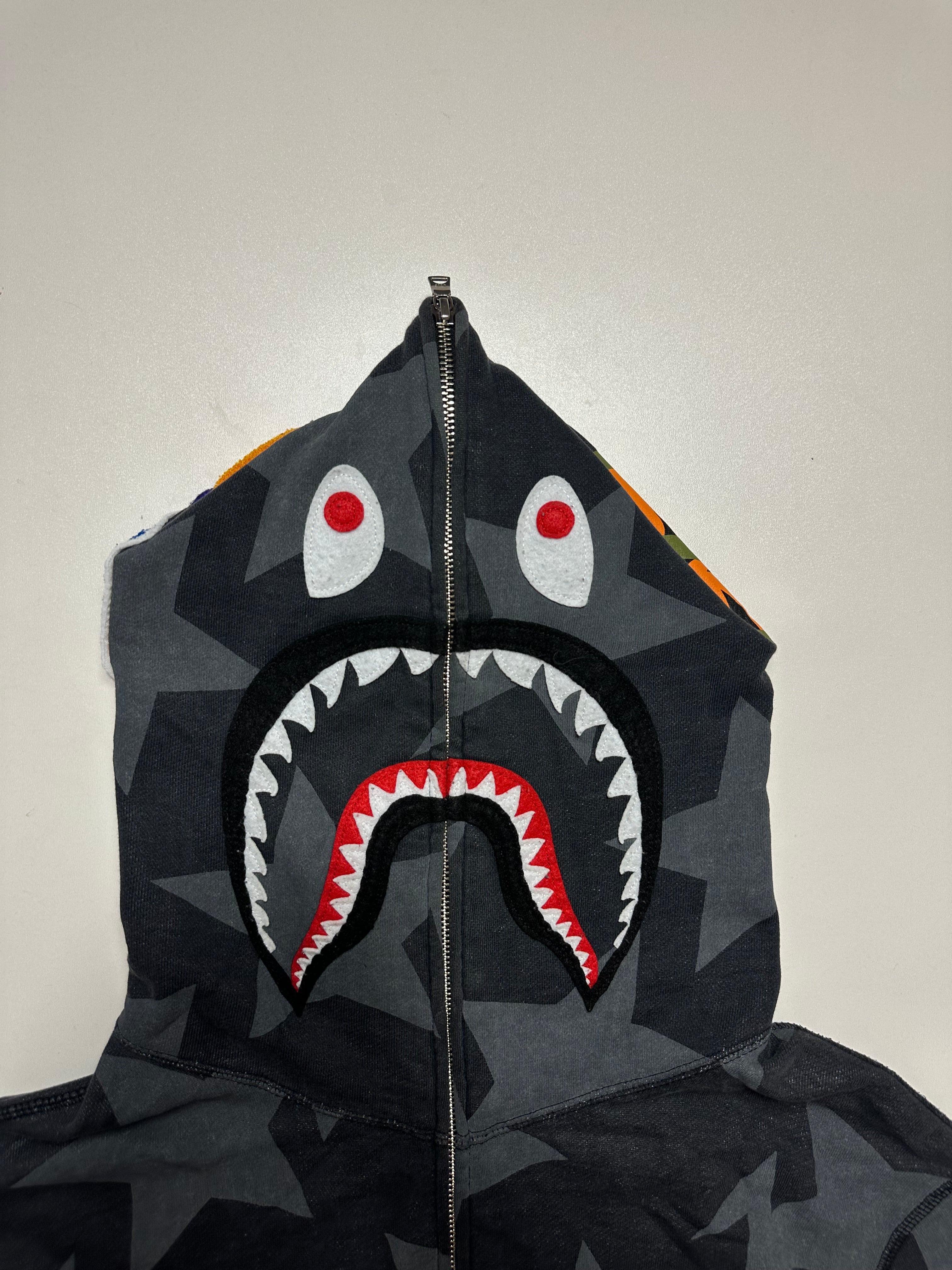 Bape Sta Camo Shark Full Zip Hoodie