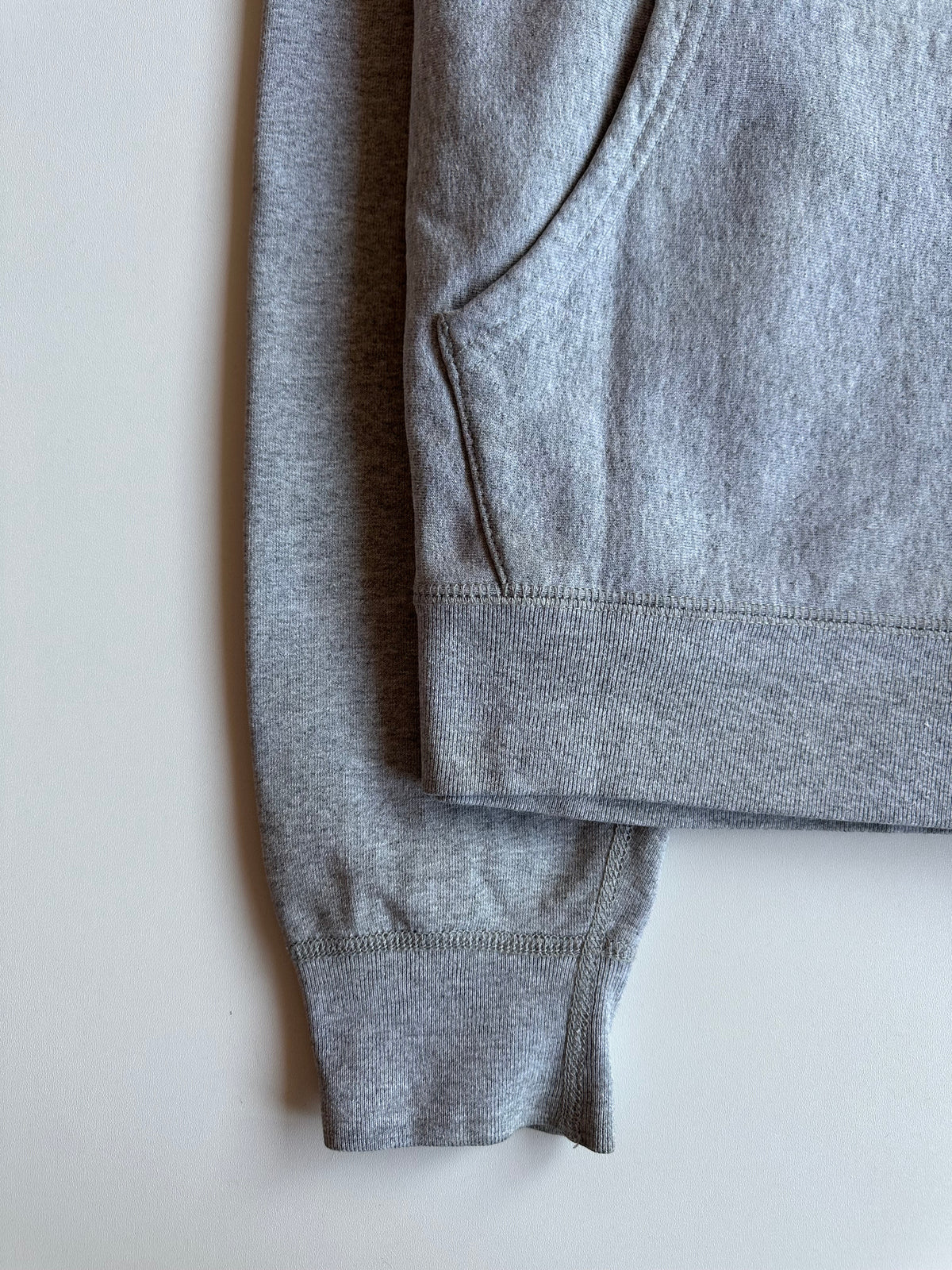 Supreme Chenille Hooded Sweatshirt Heather Grey – SS19