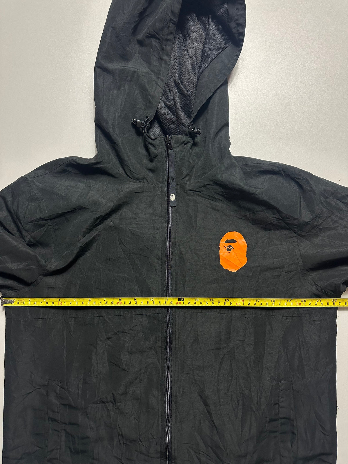 Bape Light Jacket Black/Orange - Size L